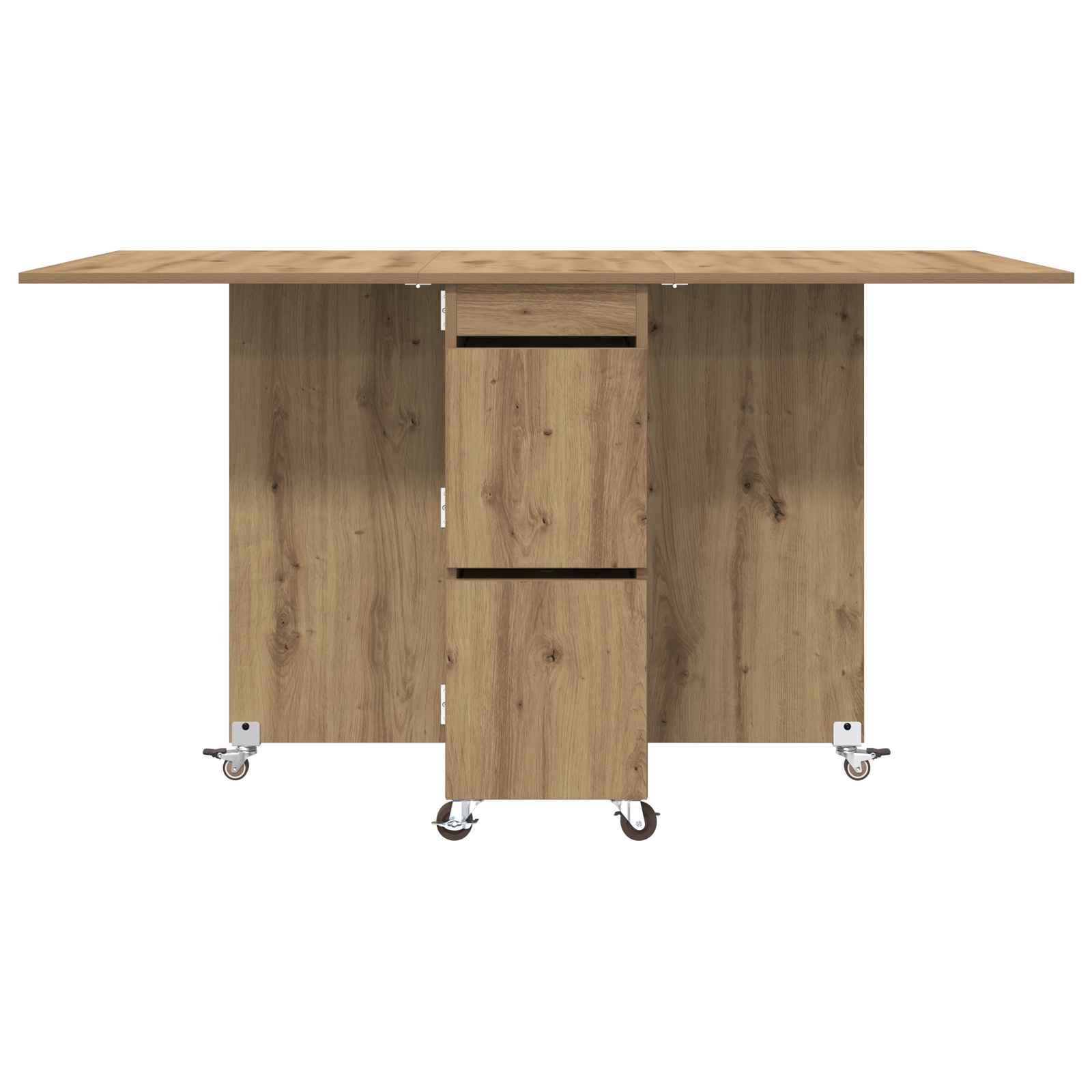 Valgomojo stalas 2 pcs 140 x 80 x 77 cm Apdirbta mediena