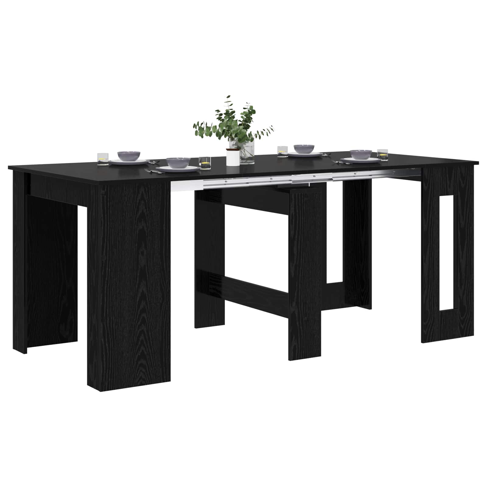 Valgomojo stalas 180 x 85 x 75 cm Apdirbta mediena