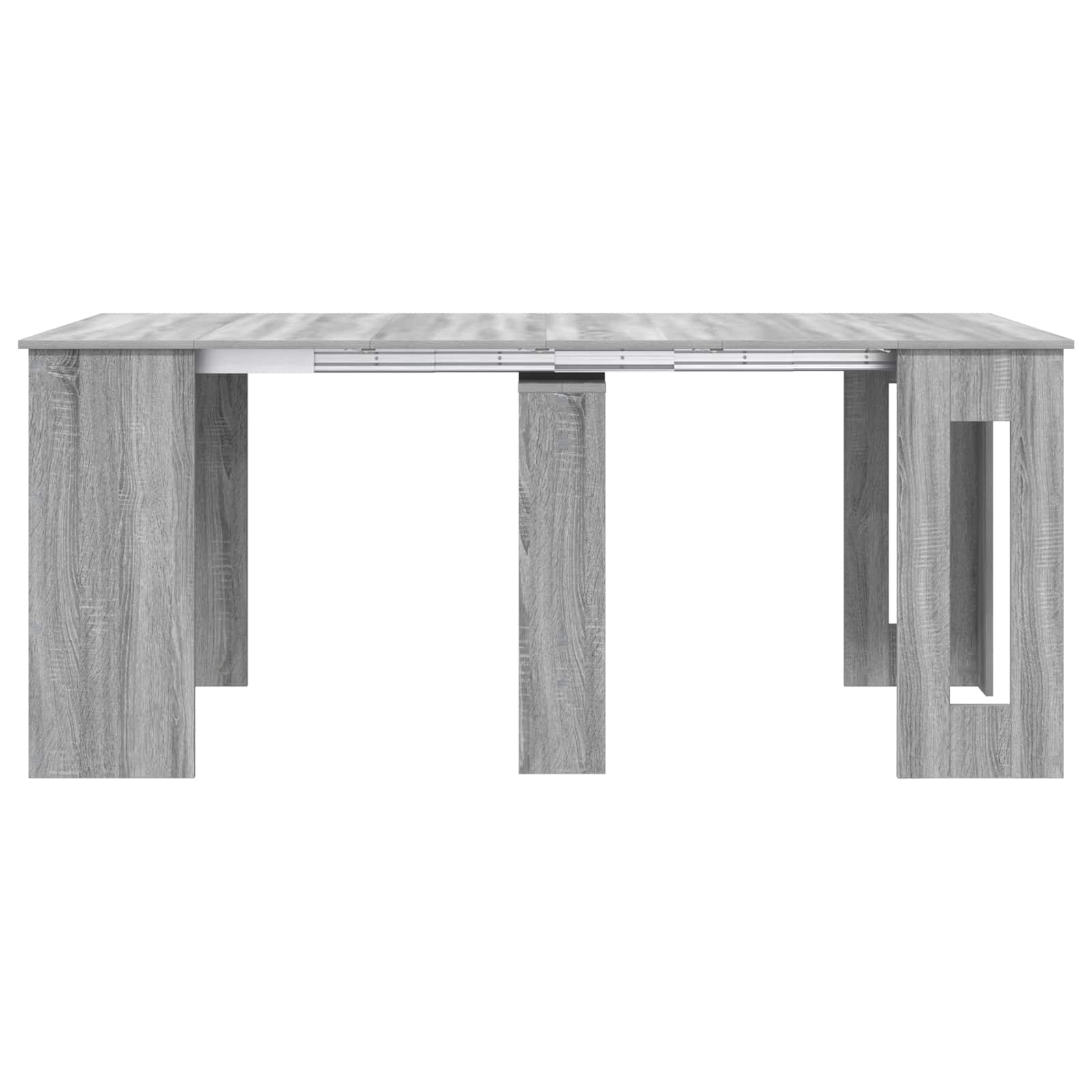 Valgomojo stalas 180 x 85 x 75 cm Apdirbta mediena Pilka Sonoma