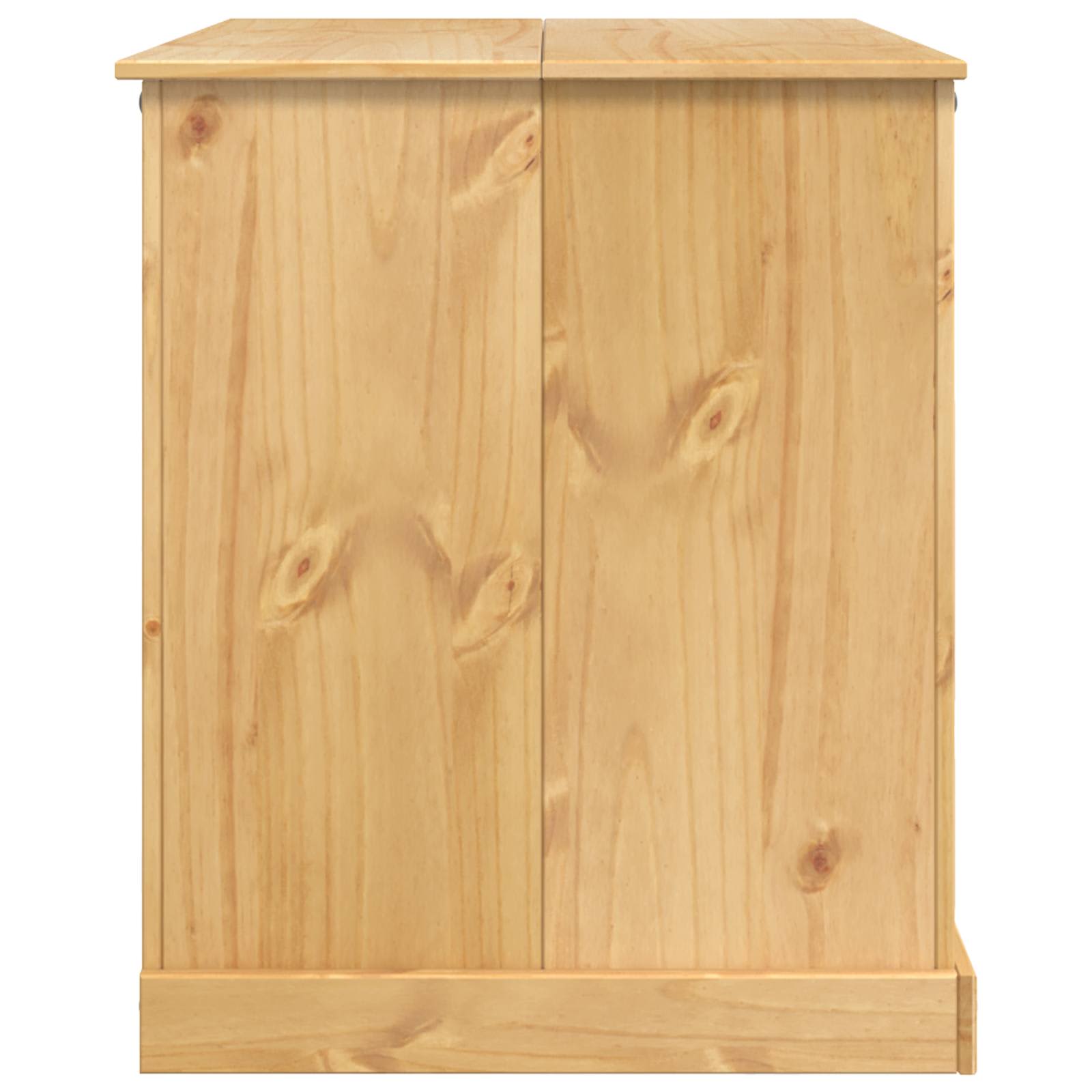 Virtuvės vežimėlis 2 pcs Medaus vaškas 112 x 77 x 91,5 cm
