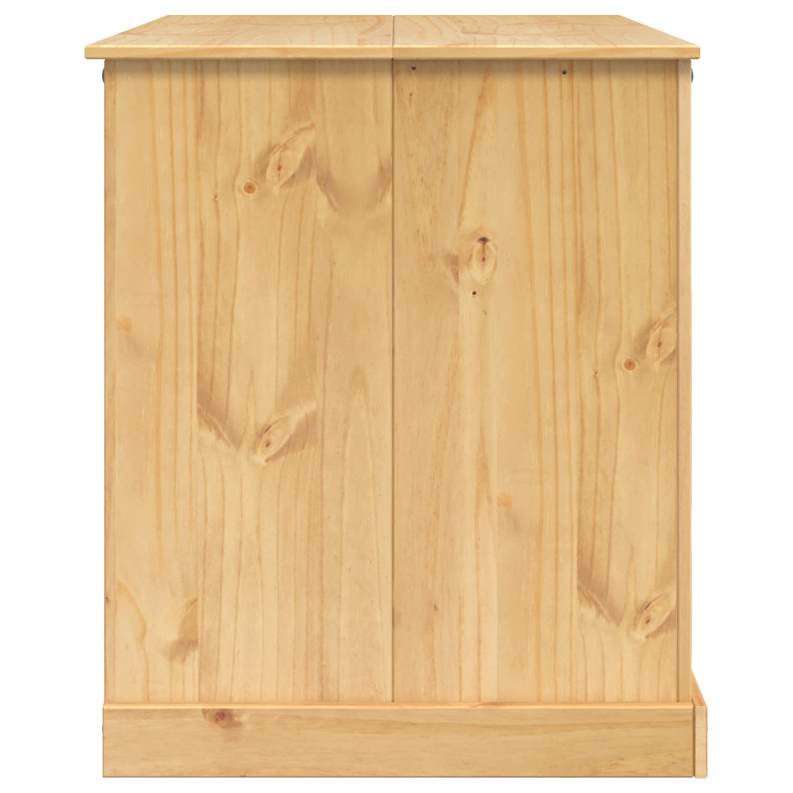 Virtuvės vežimėlis 2 pcs Medaus vaškas 112 x 77 x 91,5 cm