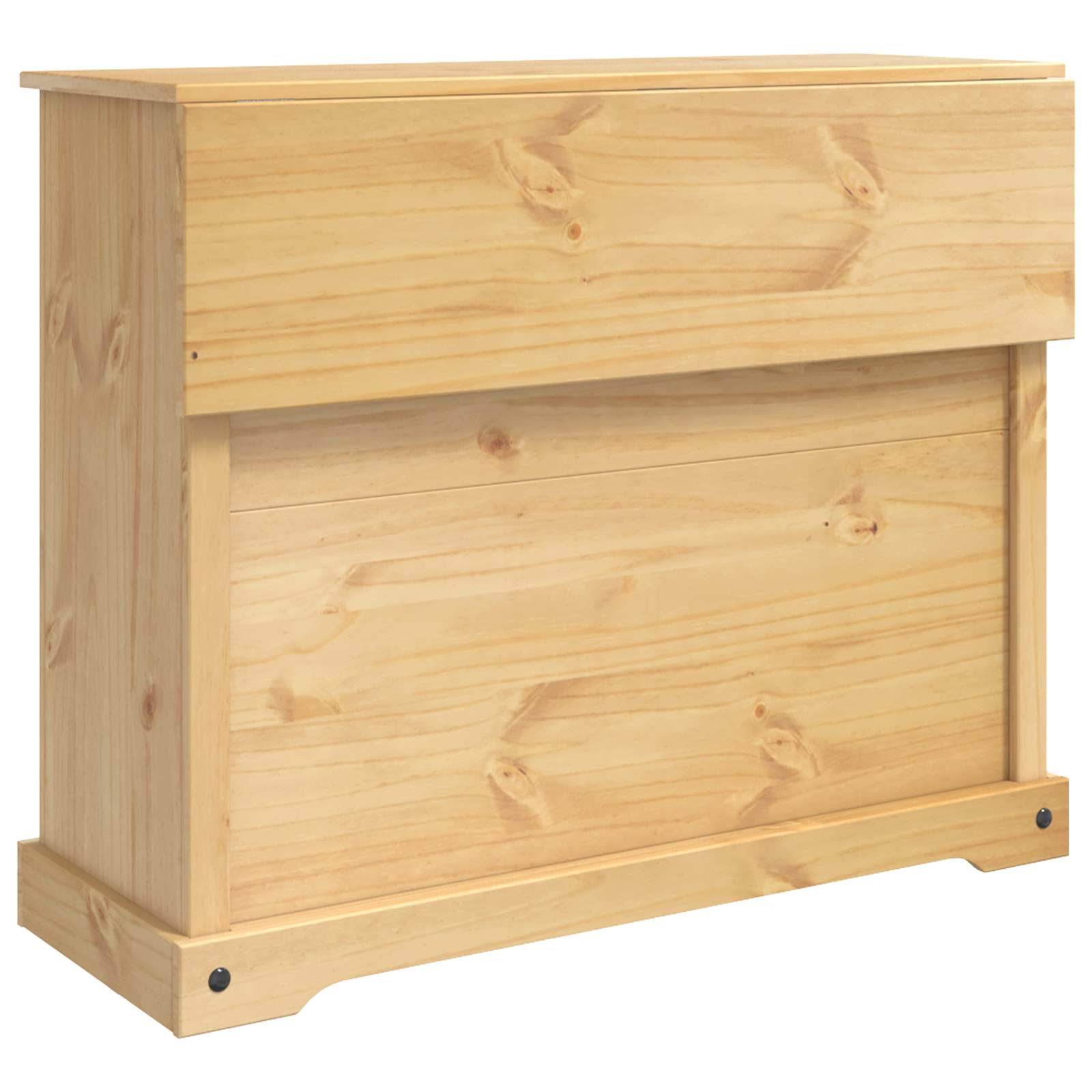 Virtuvės vežimėlis 2 pcs Medaus vaškas 112 x 70 x 91,5 cm