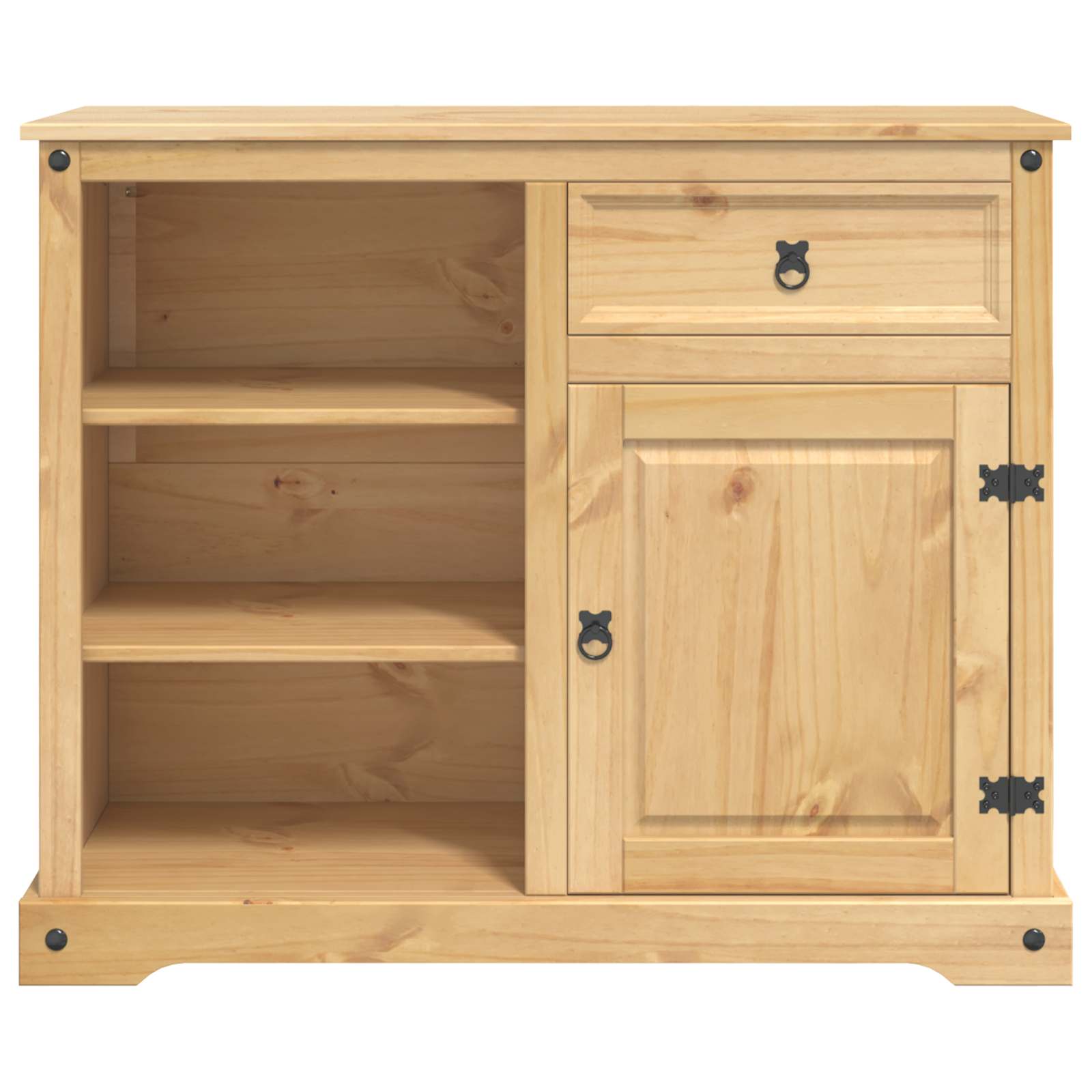 Virtuvės vežimėlis 2 pcs Medaus vaškas 112 x 70 x 91,5 cm