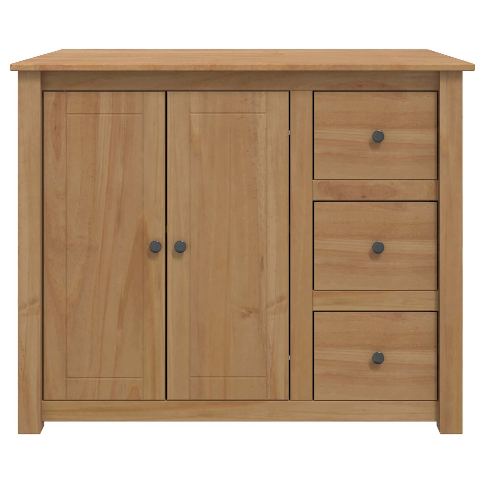 Virtuvės vežimėlis PANAMA 2 pcs Medaus vaškas 112 x 77 x 90 cm