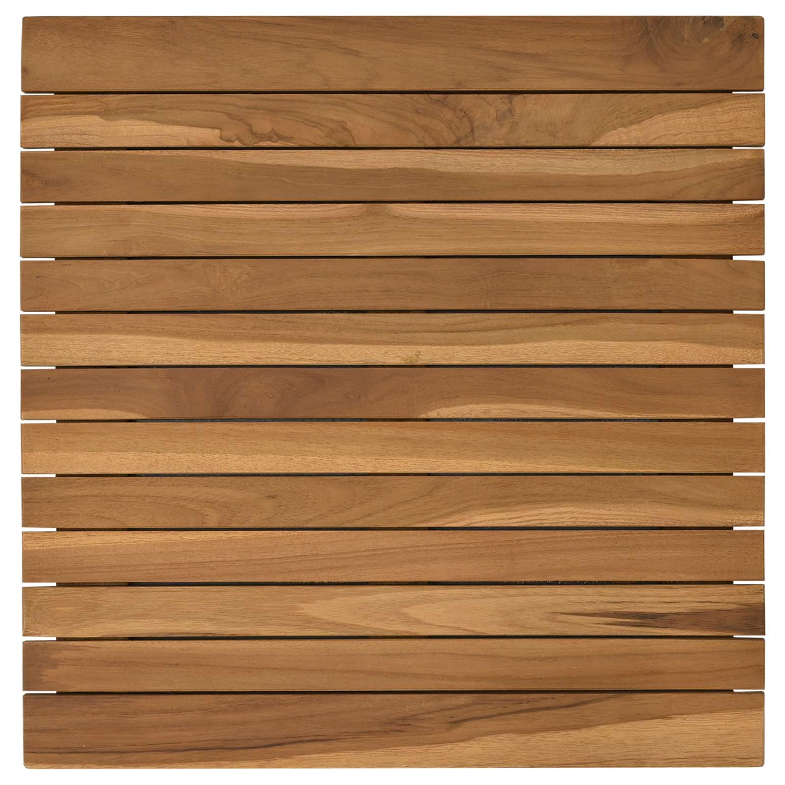 Stalo viršus 50 x 50 x 3,5 cm Kvadrato Kieto teka medžio