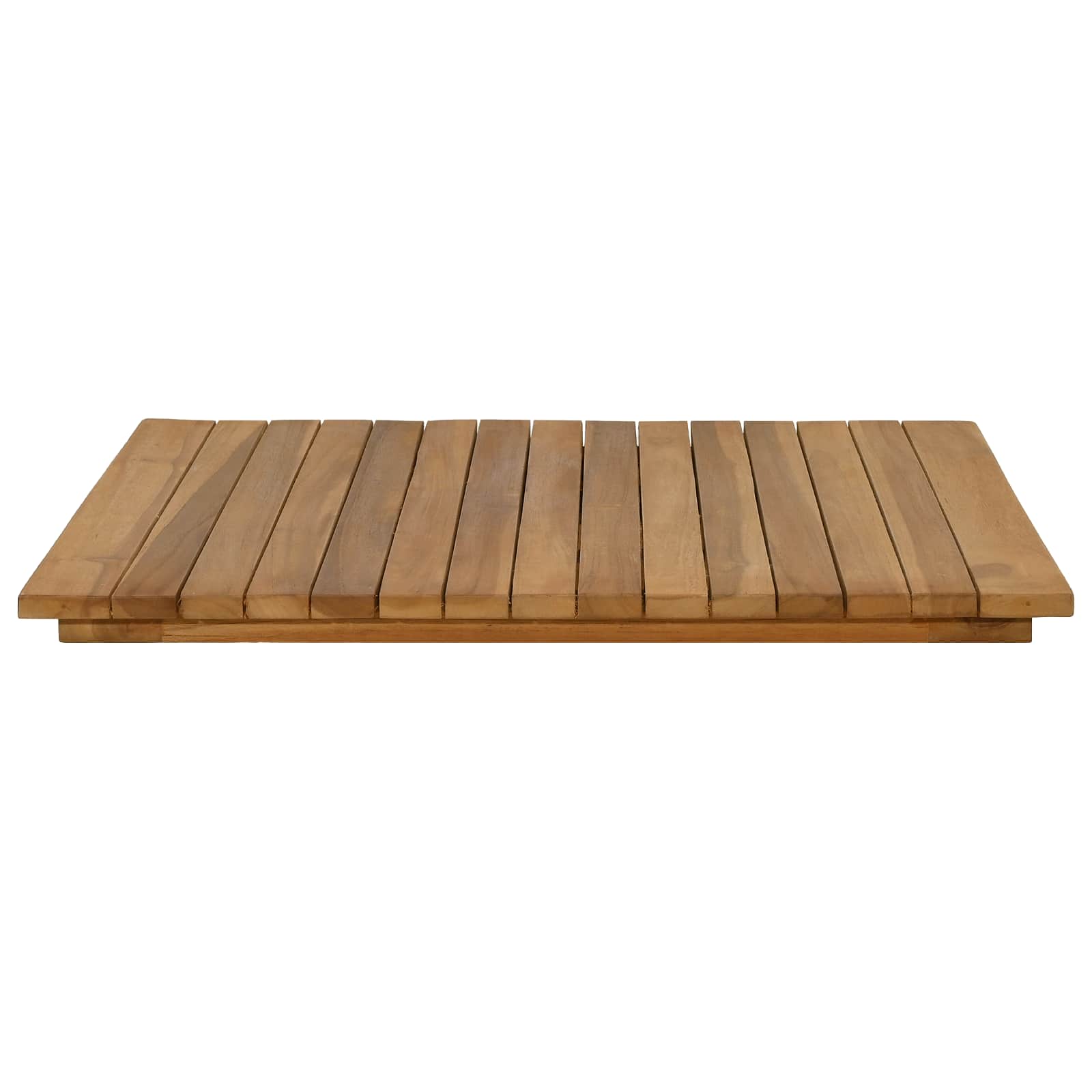 Stalo viršus 60 x 60 x 3,5 cm Kvadrato Kieto teka medžio