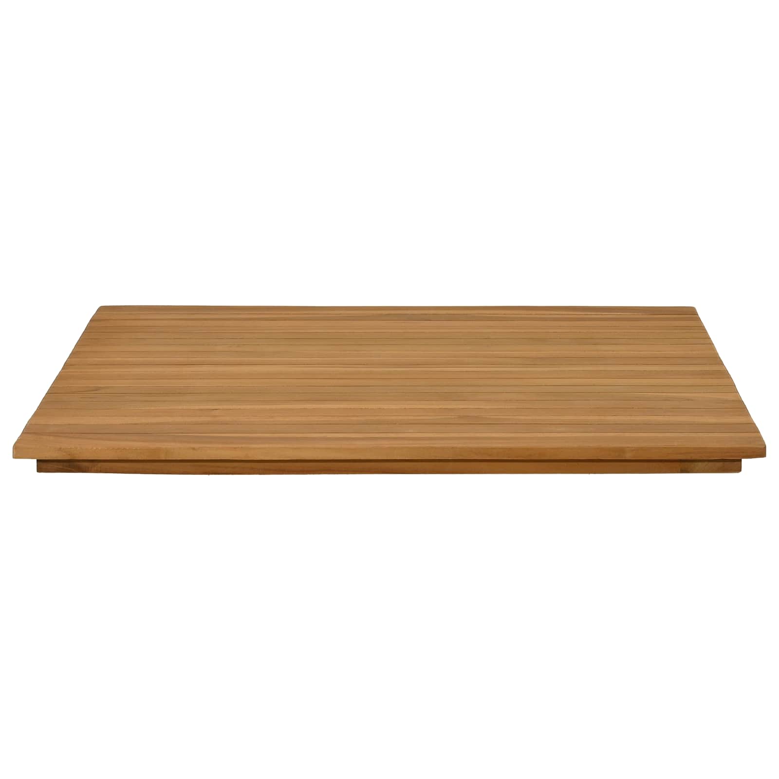 Stalo viršus 70 x 70 x 3,5 cm Kvadrato Kieto teka medžio