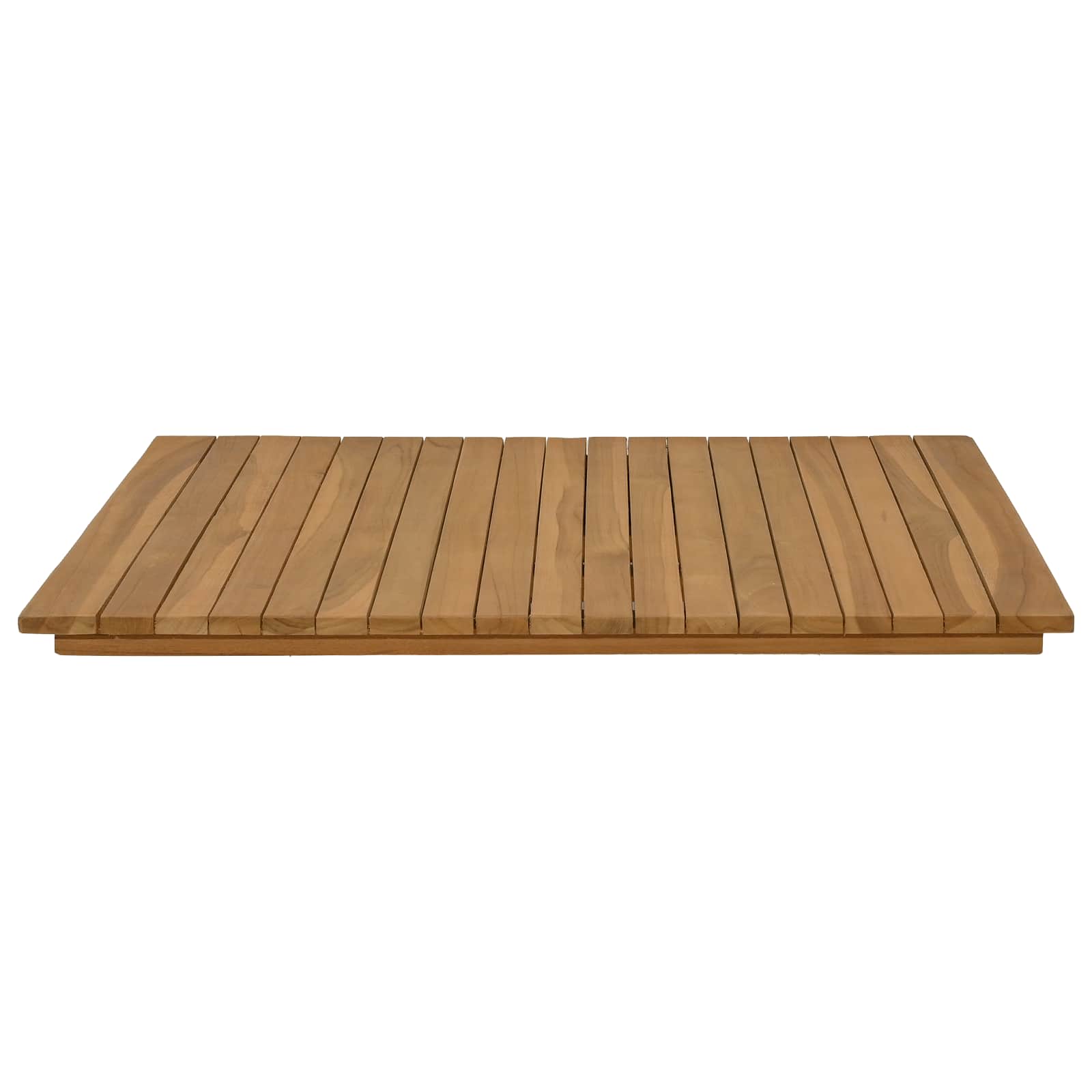 Stalo viršus 70 x 70 x 3,5 cm Kvadrato Kieto teka medžio