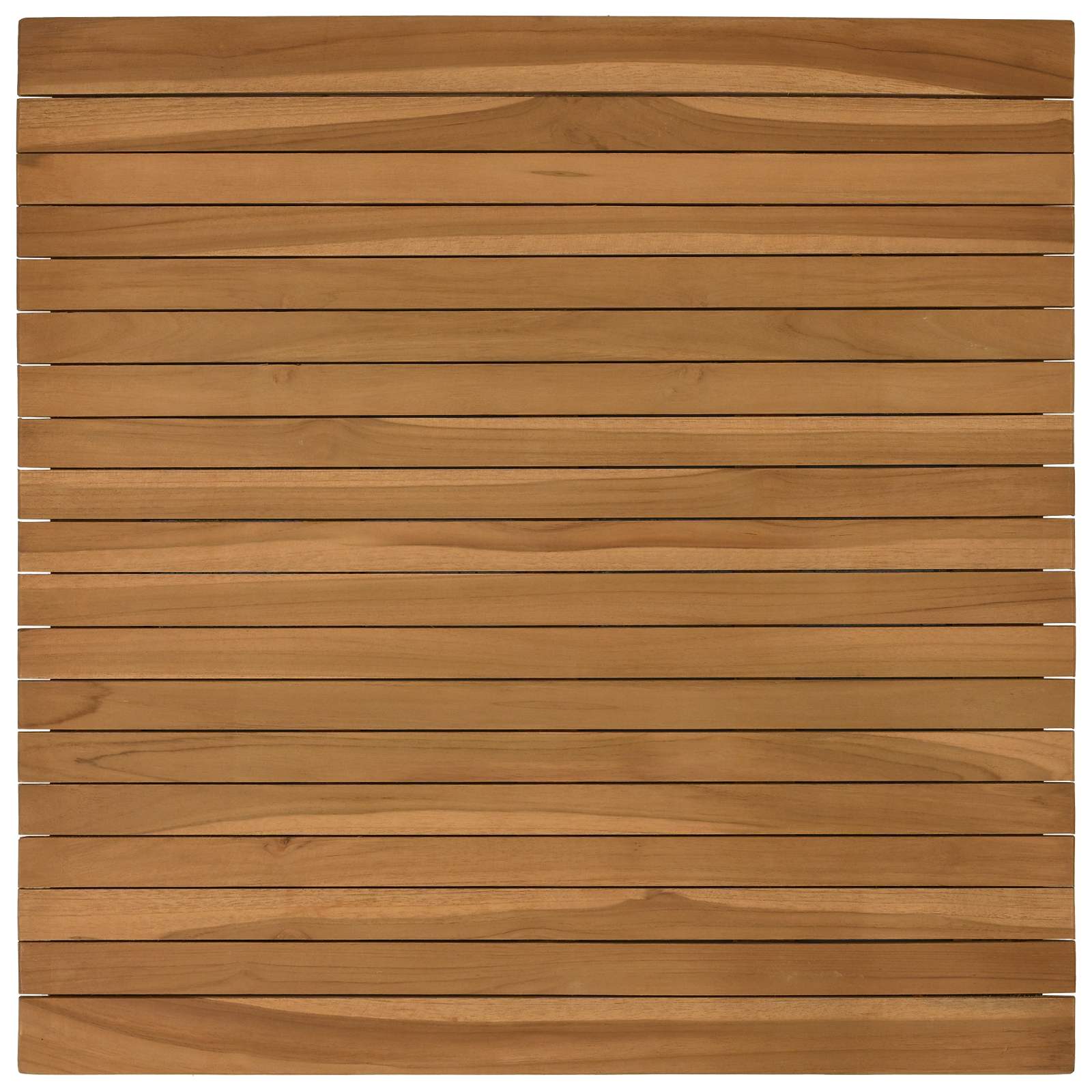 Stalo viršus 70 x 70 x 3,5 cm Kvadrato Kieto teka medžio