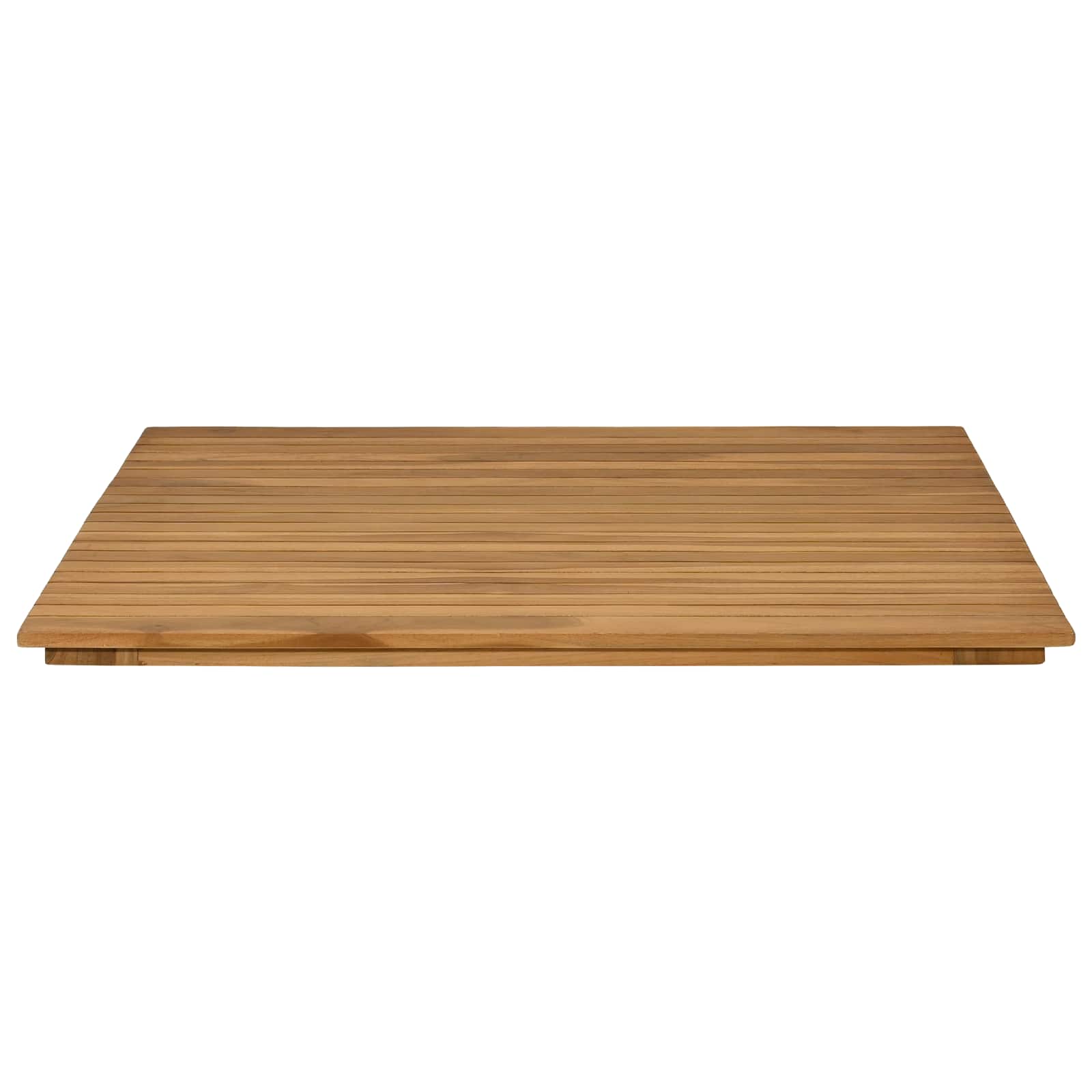 Stalo viršus 80 x 80 x 3,5 cm Kvadrato Kieto teka medžio