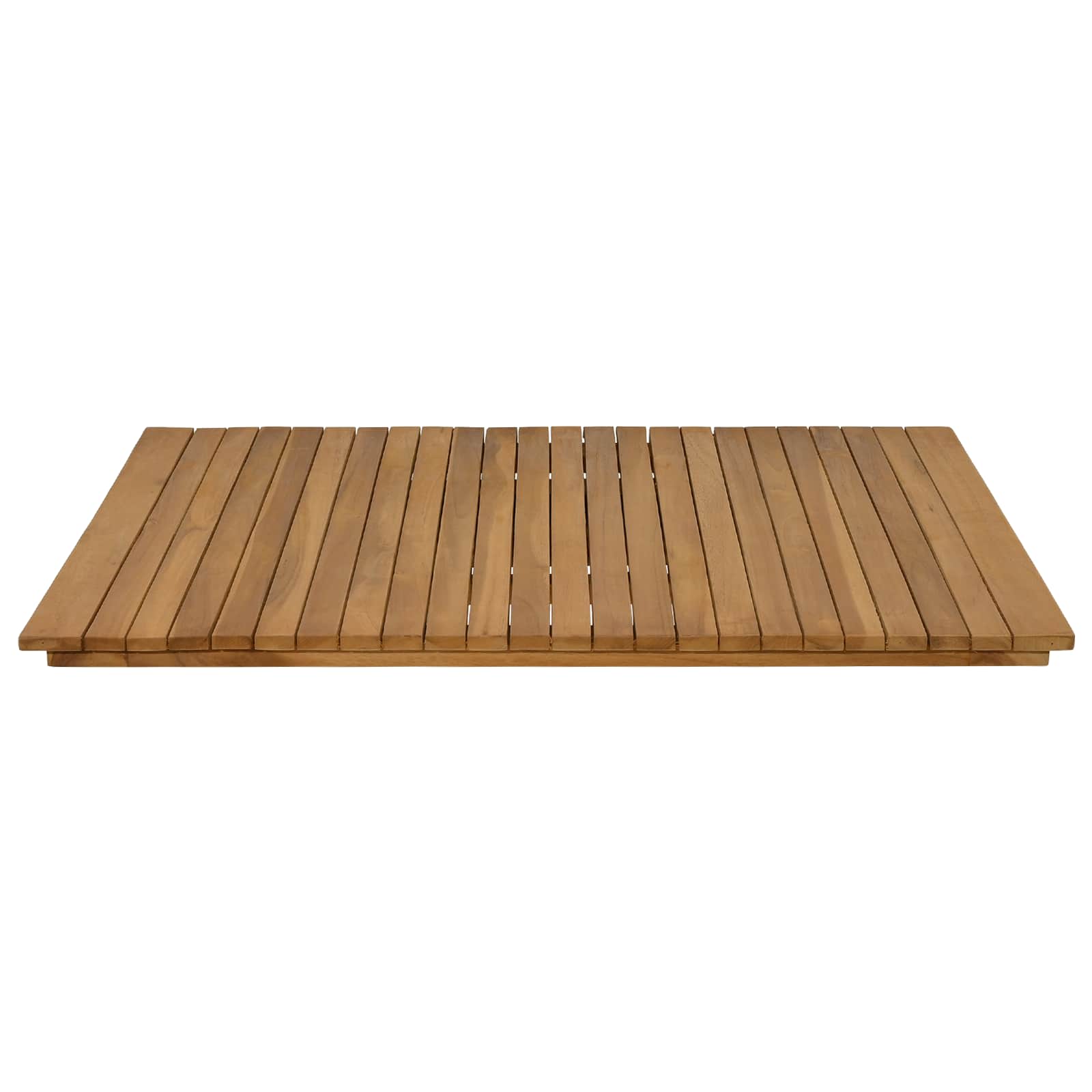 Stalo viršus 90 x 90 x 3,5 cm Kvadrato Kieto teka medžio