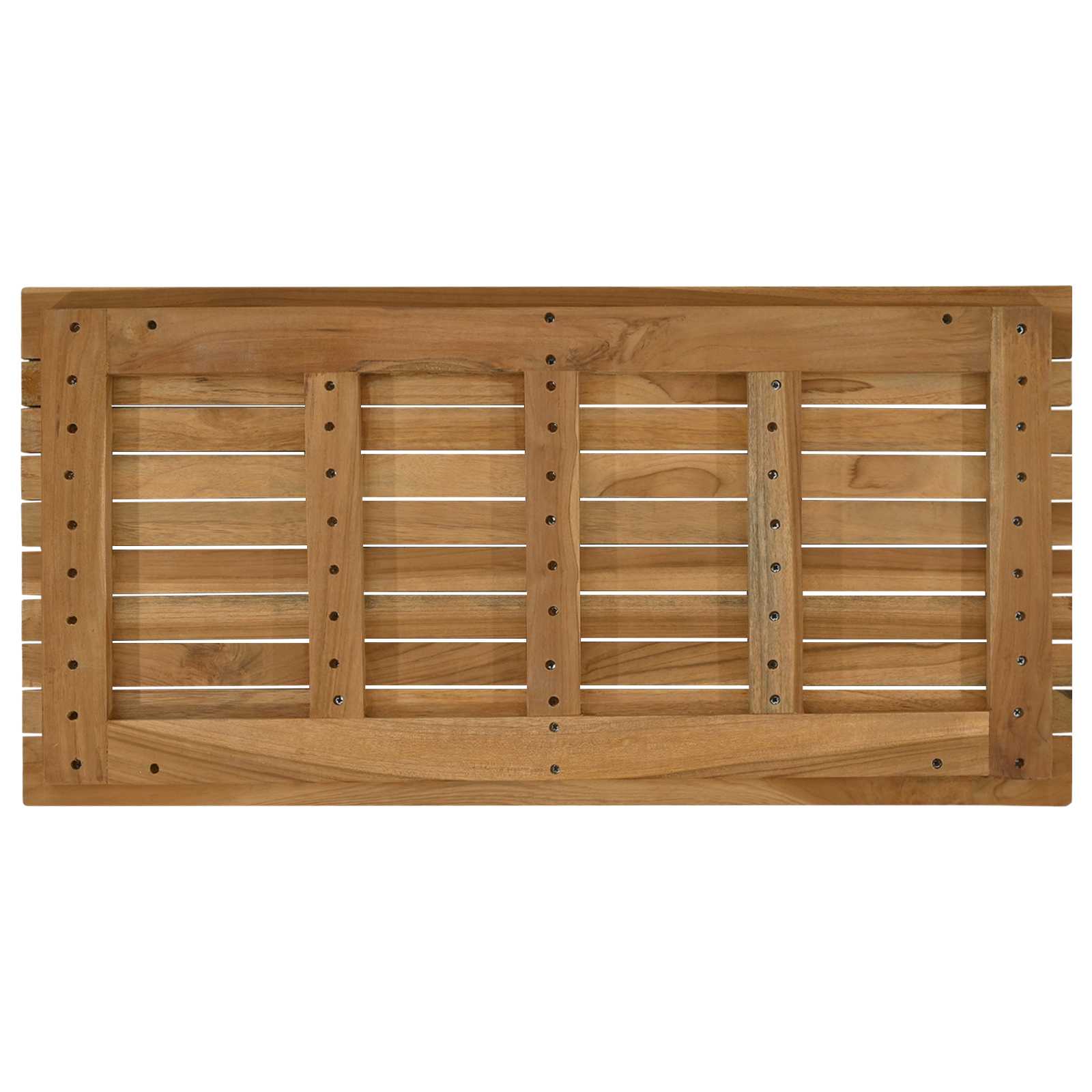 Stalo viršus 80 x 40 x 3,5 cm Stačiakampio Kieto teka medžio