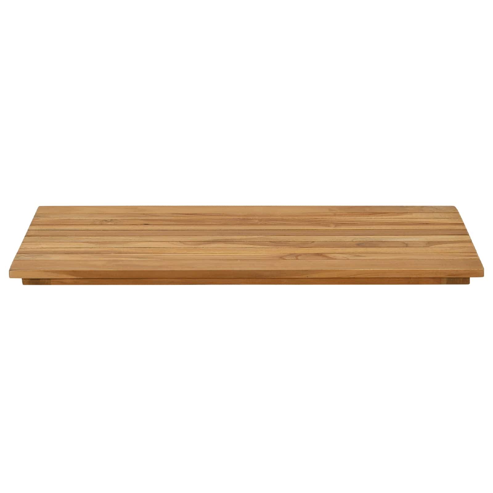 Stalo viršus 80 x 40 x 3,5 cm Stačiakampio Kieto teka medžio