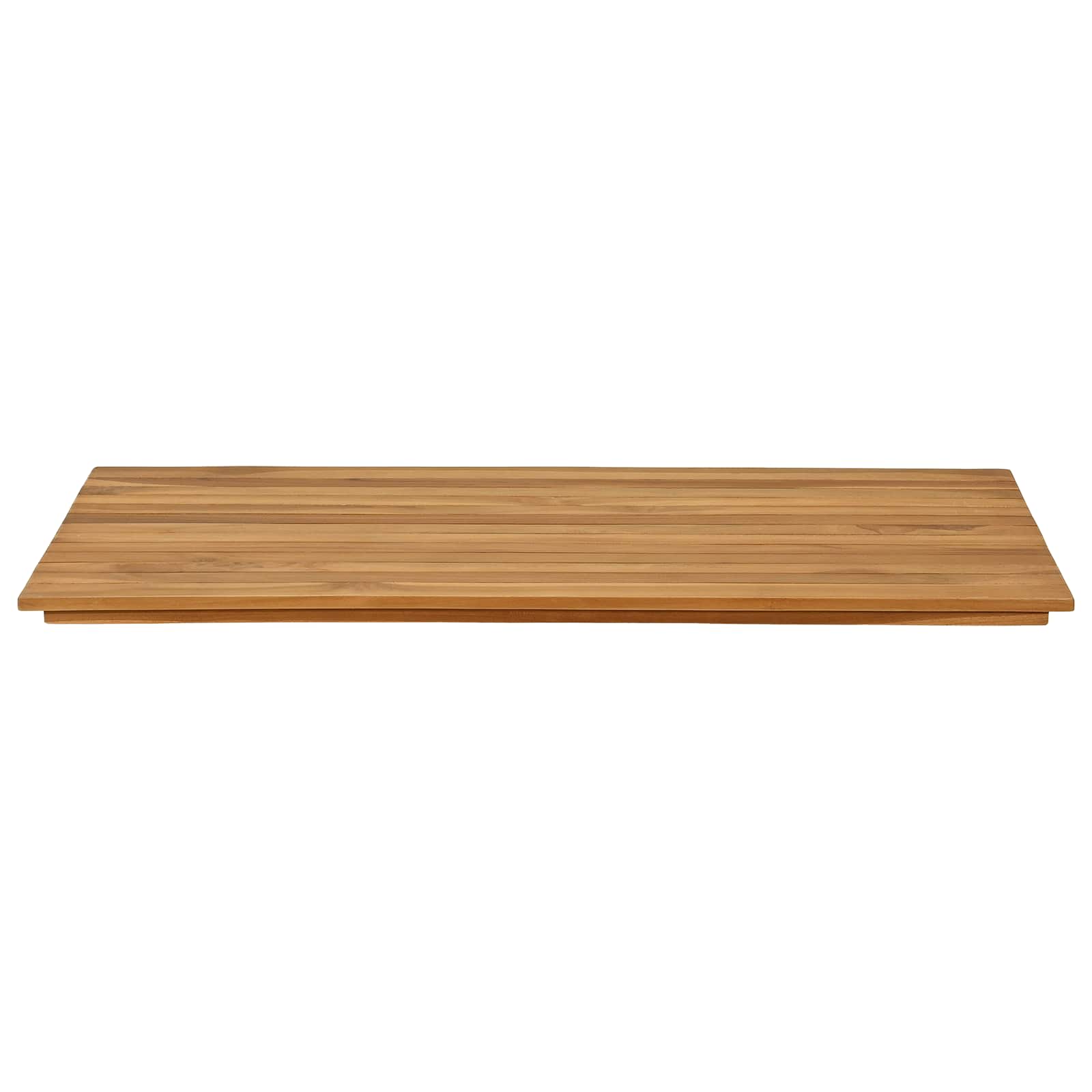 Stalo viršus 100 x 50 x 3,5 cm Stačiakampio Kieto teka medžio
