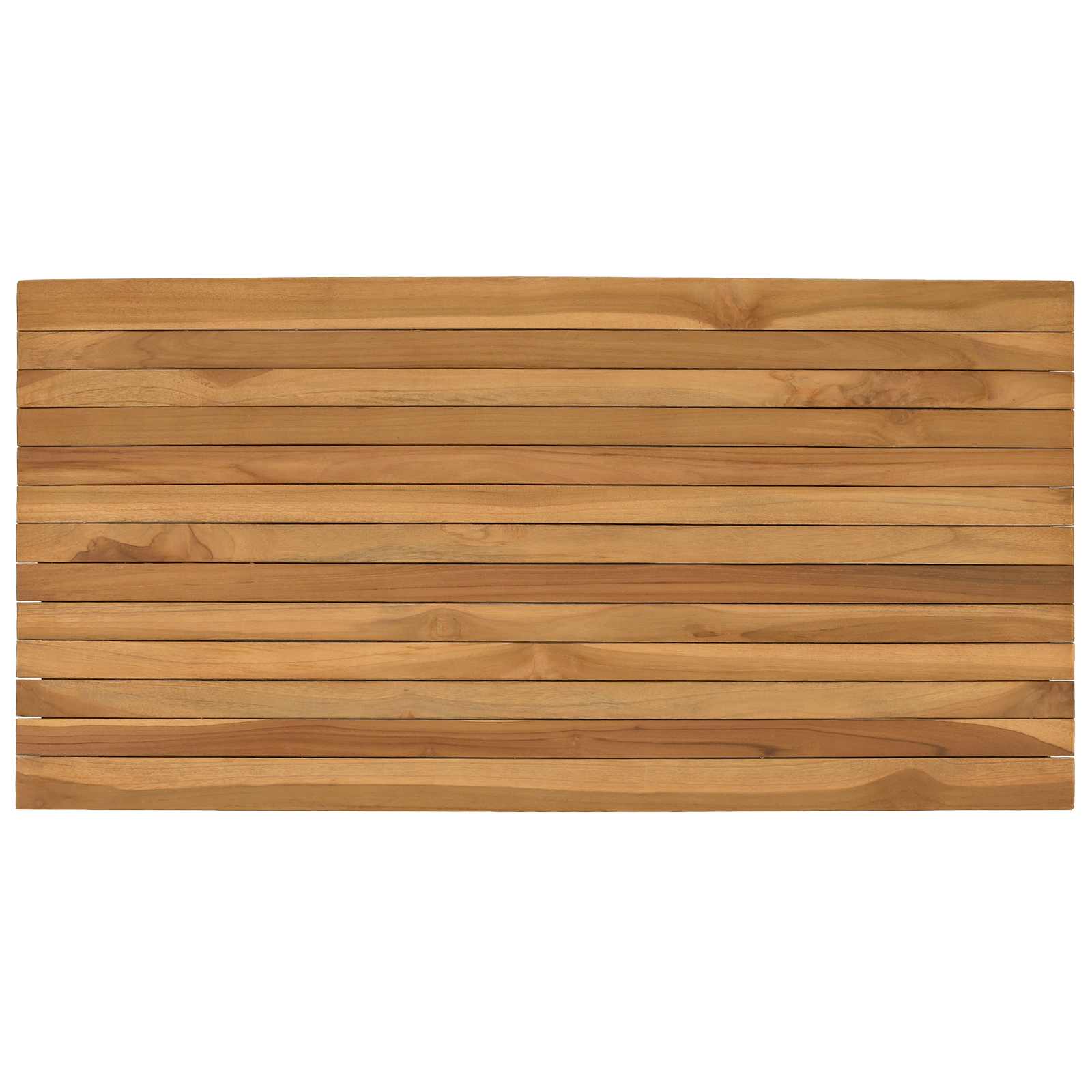 Stalo viršus 100 x 50 x 3,5 cm Stačiakampio Kieto teka medžio