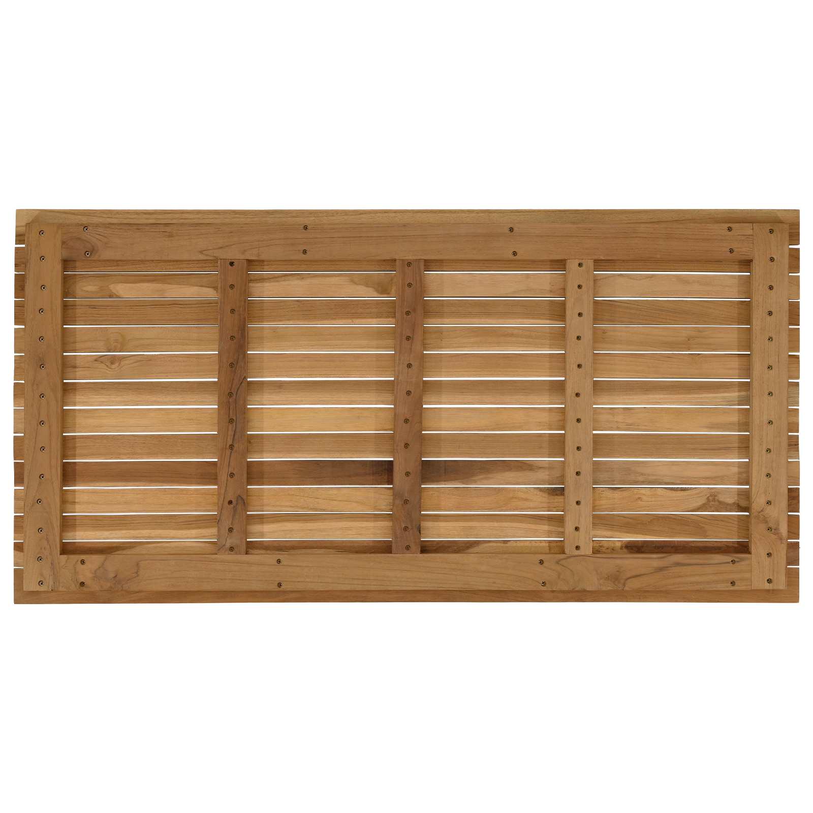 Stalo viršus 110 x 55 x 3,5 cm Stačiakampio Kieto teka medžio