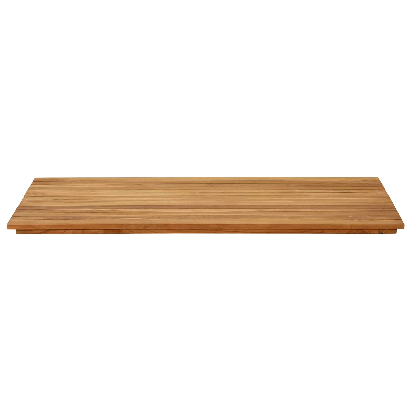 Stalo viršus 110 x 55 x 3,5 cm Stačiakampio Kieto teka medžio