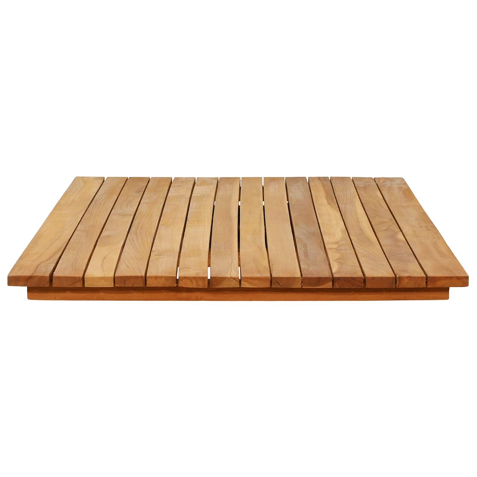 Stalo viršus 110 x 55 x 3,5 cm Stačiakampio Kieto teka medžio