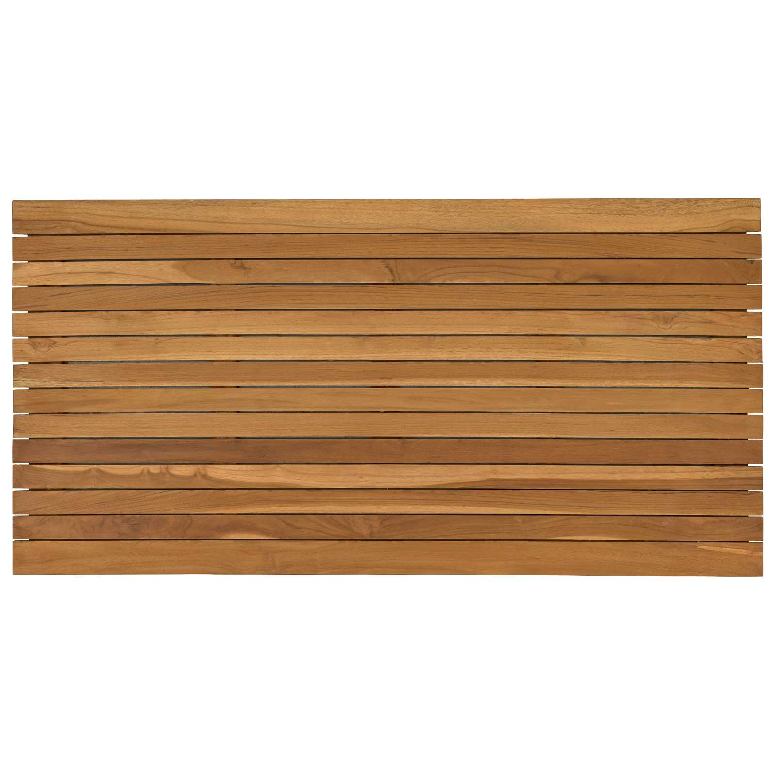 Stalo viršus 110 x 55 x 3,5 cm Stačiakampio Kieto teka medžio