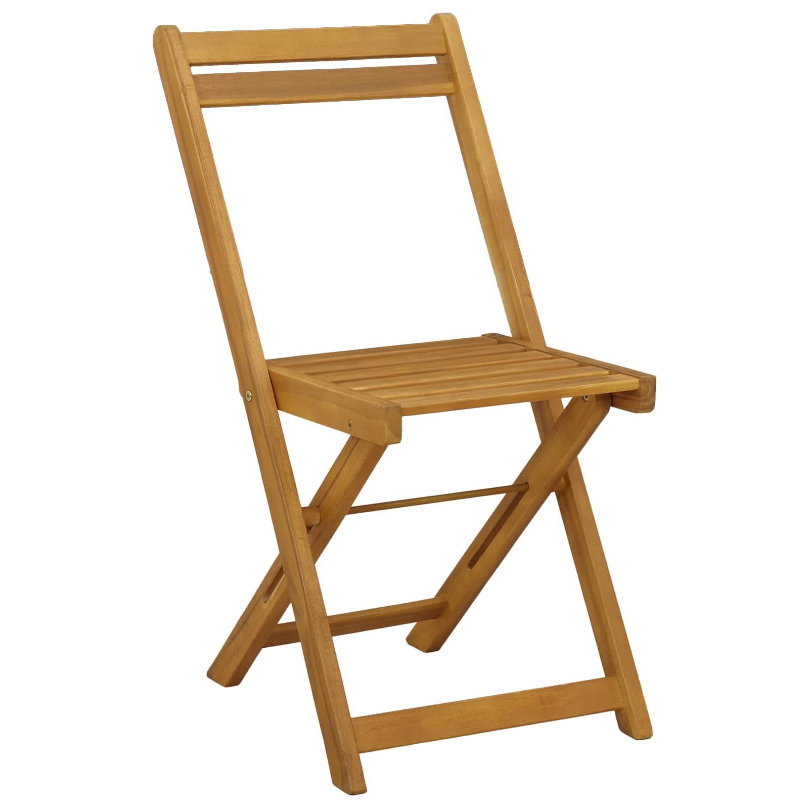 Lauko bistro kėdės 6 pcs Kreminė balta 40 x 53 x 80 cm