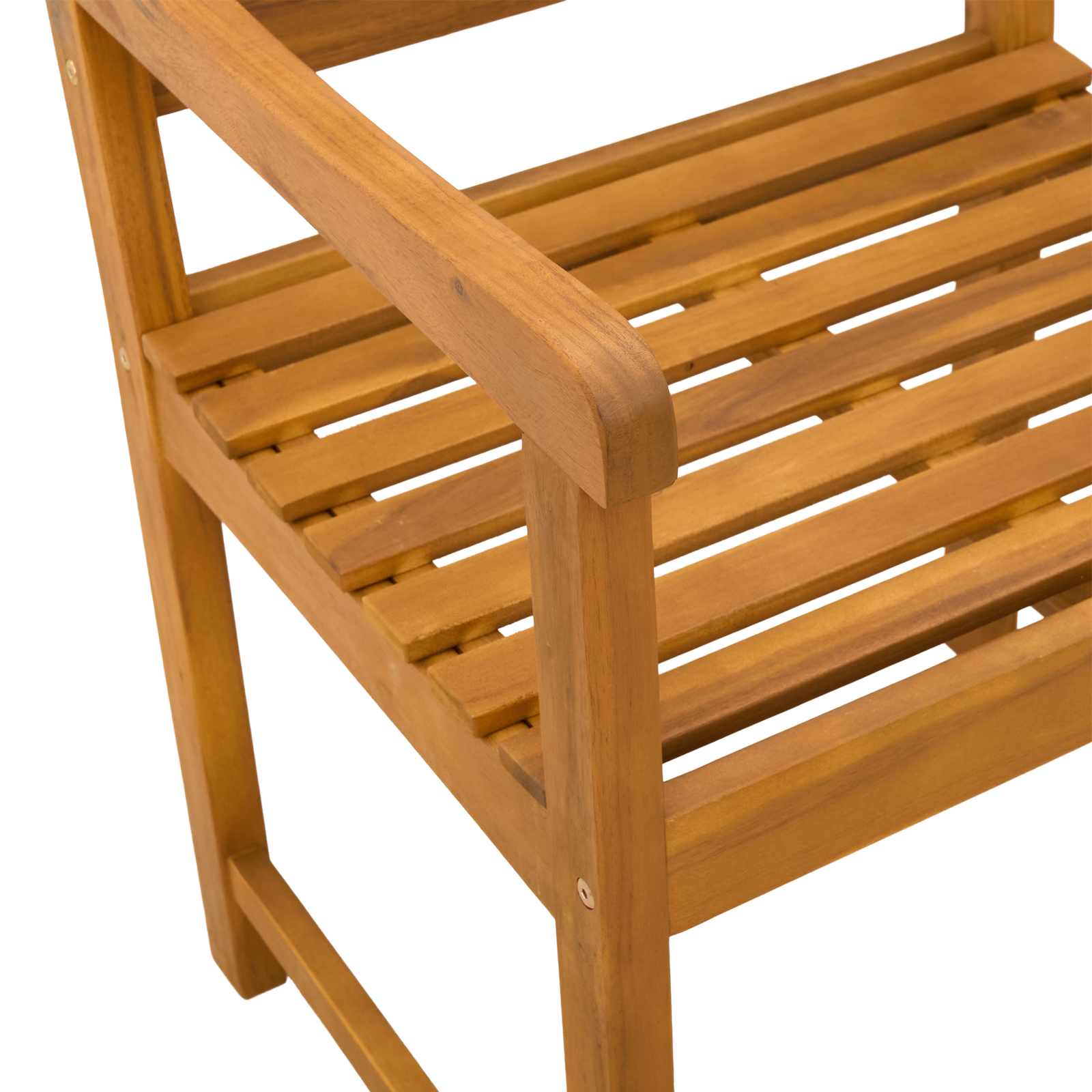 Lauko suolas 8 pcs Natūrali 56 x 55,5 x 90 cm