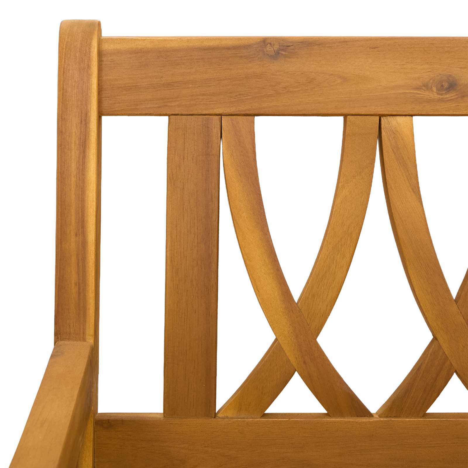 Lauko suolas 8 pcs Natūrali 56 x 55,5 x 90 cm