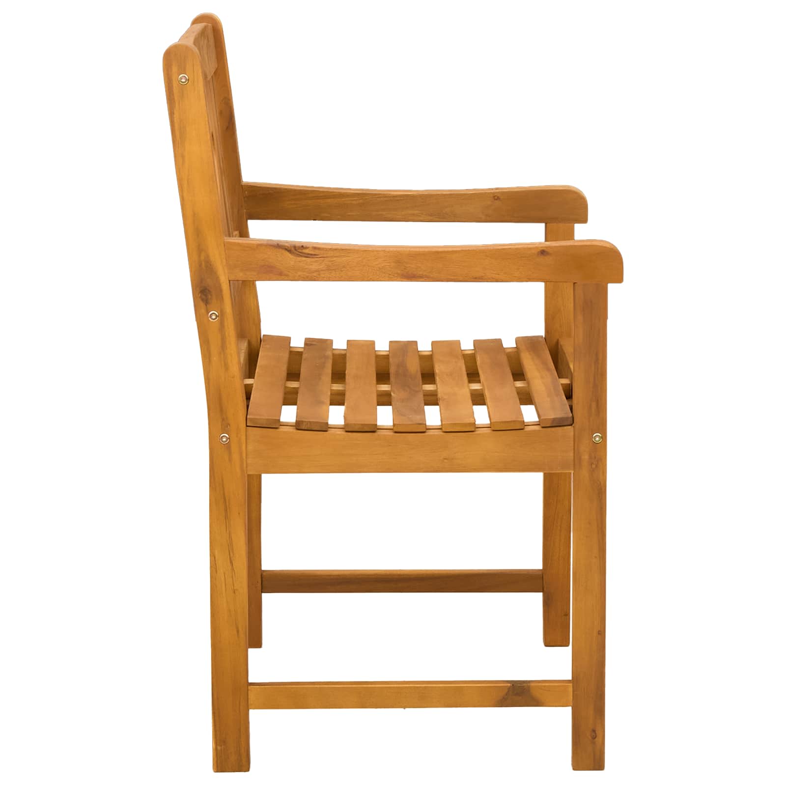 Lauko suolas 6 pcs Natūrali 56 x 55,5 x 90 cm