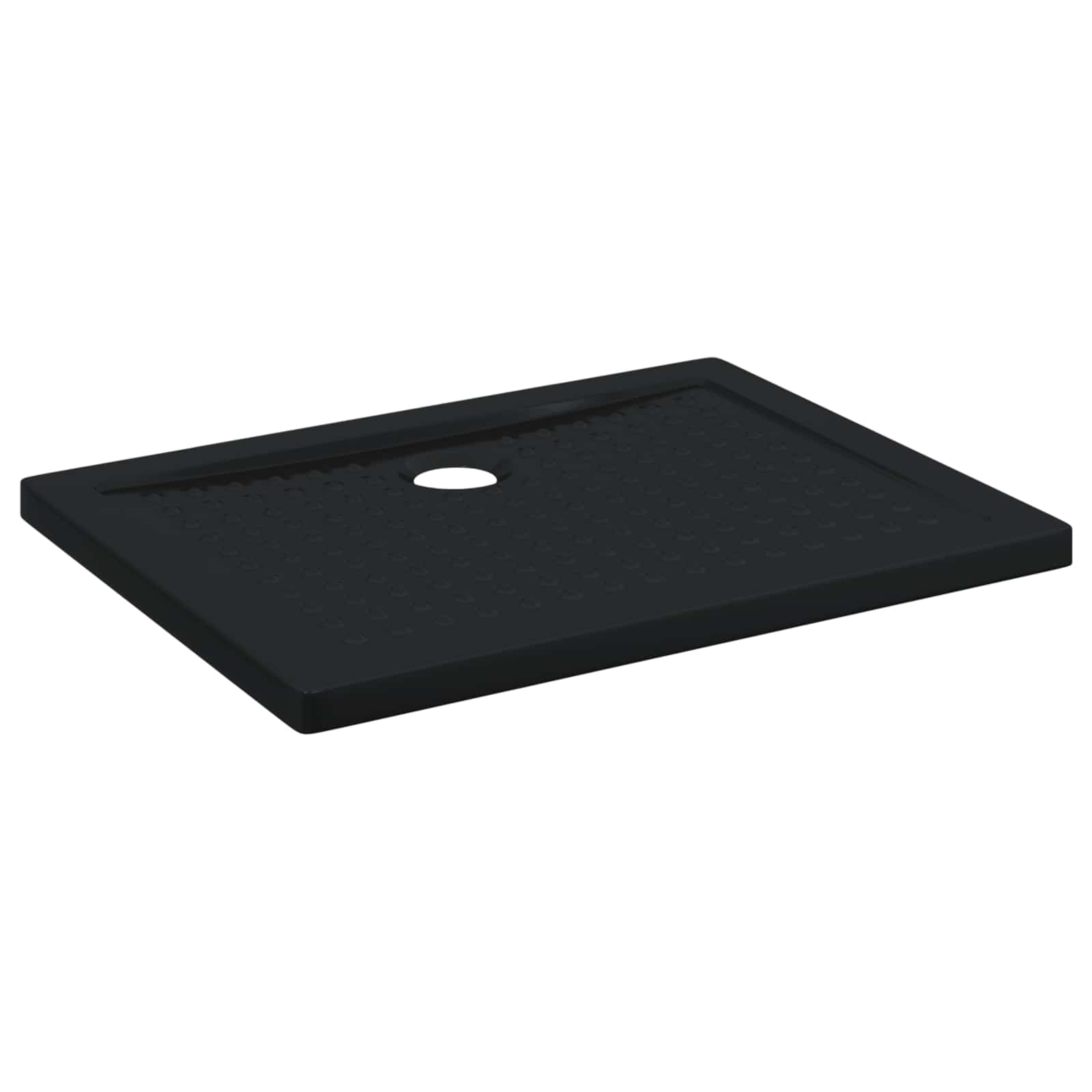 Dušo padėklas su taškais 90 x 70 x 4 cm ABS Juoda