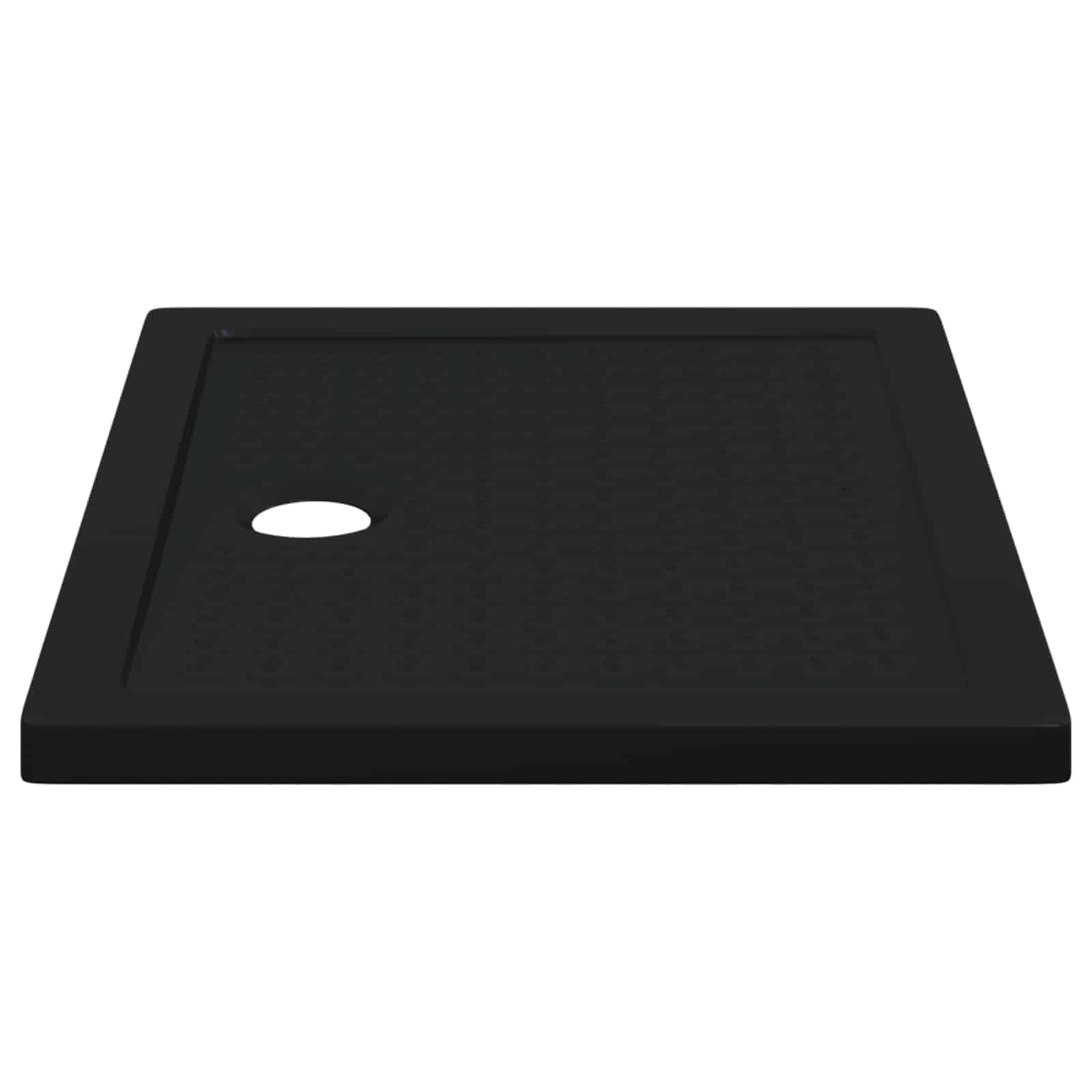 Dušo padėklas su taškais 90 x 70 x 4 cm ABS Juoda