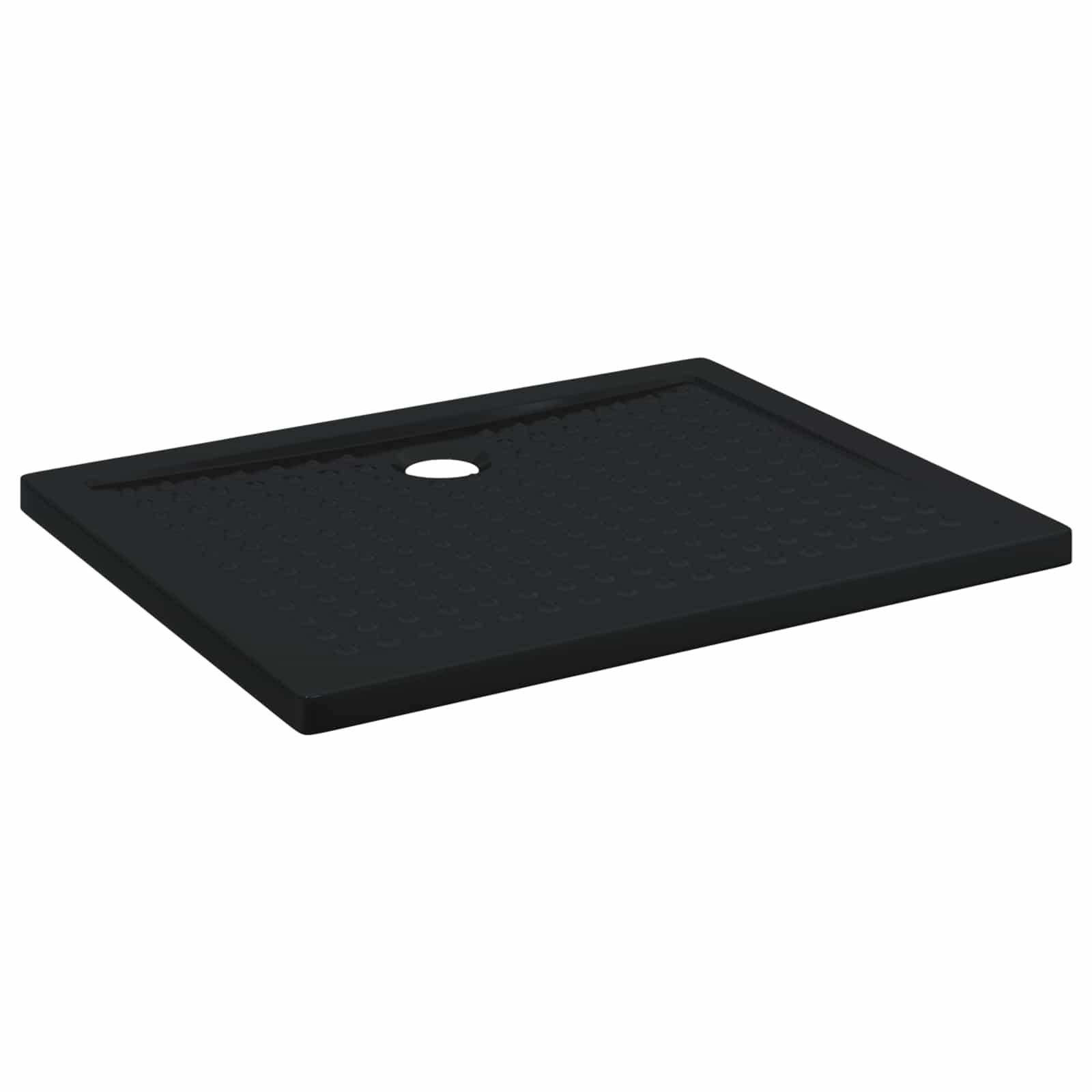 Dušo padėklas su taškais 100 x 80 x 4 cm ABS Juoda