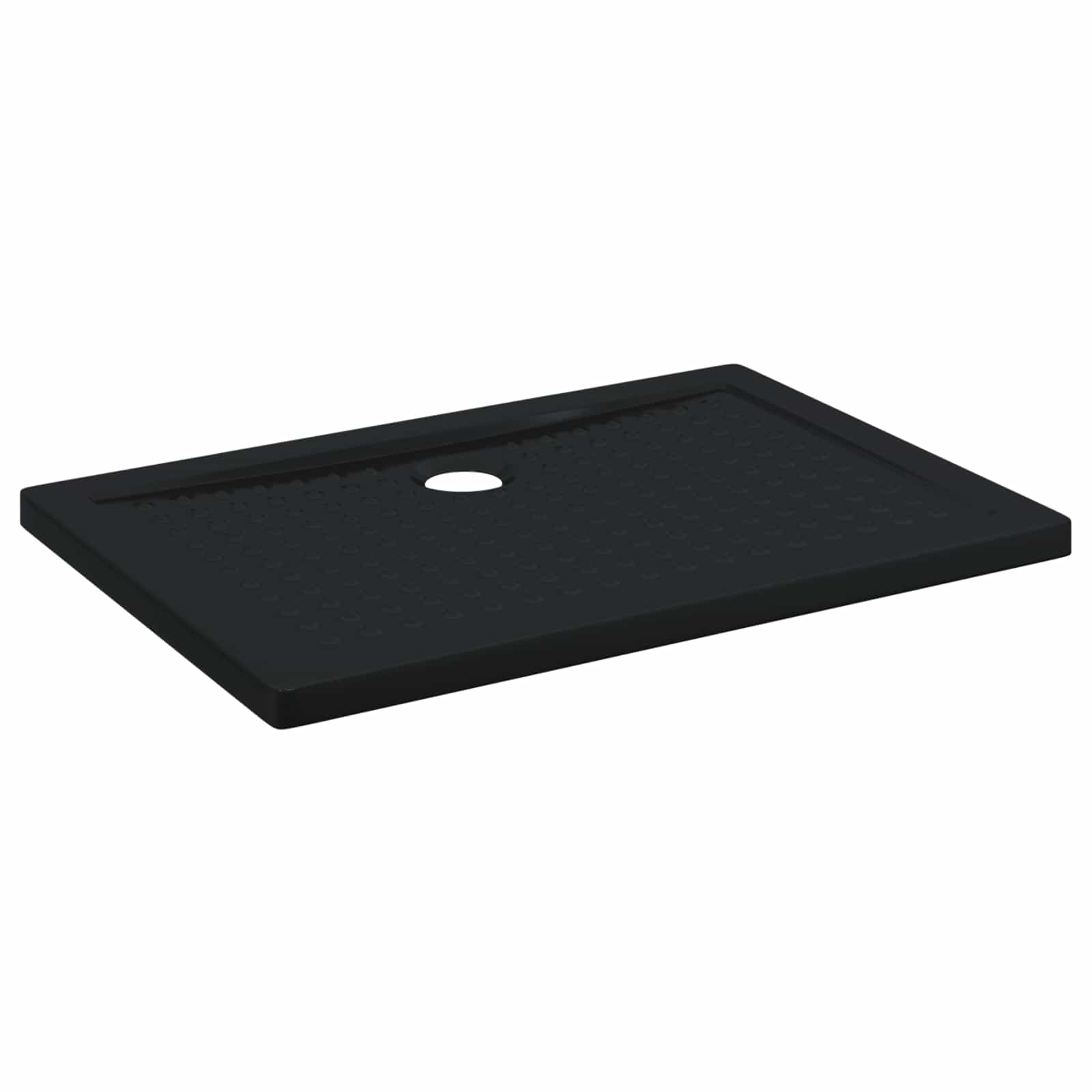 Dušo padėklas su taškais 100 x 70 x 4 cm ABS Juoda