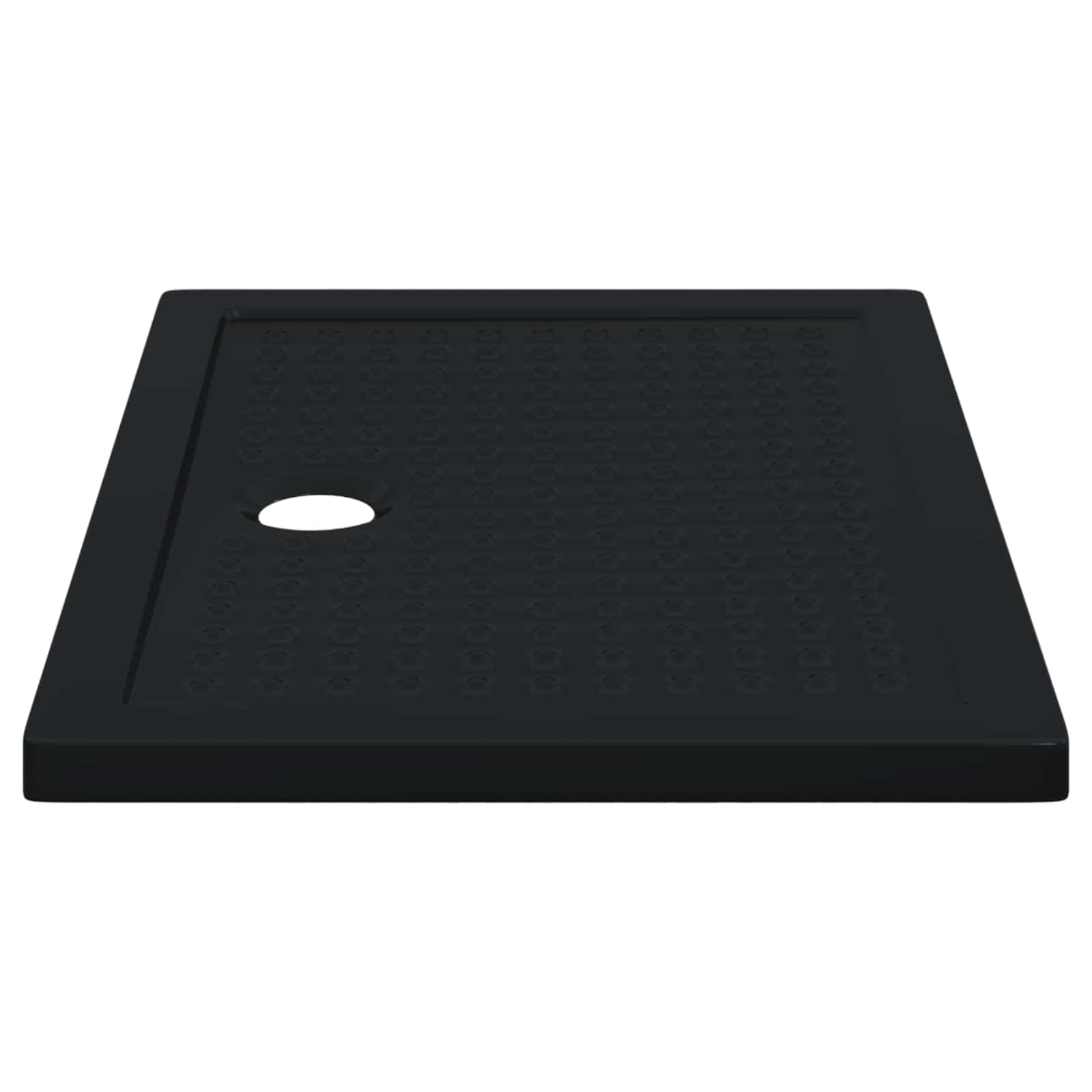 Dušo padėklas su taškais 100 x 70 x 4 cm ABS Juoda