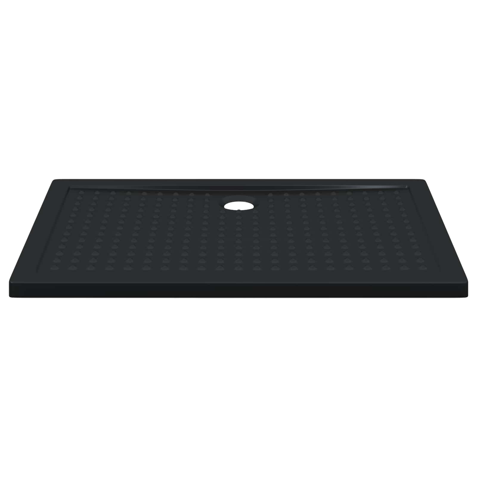 Dušas paliktnis ar punktiem Melns 120 x 80 x 4 cm ABS