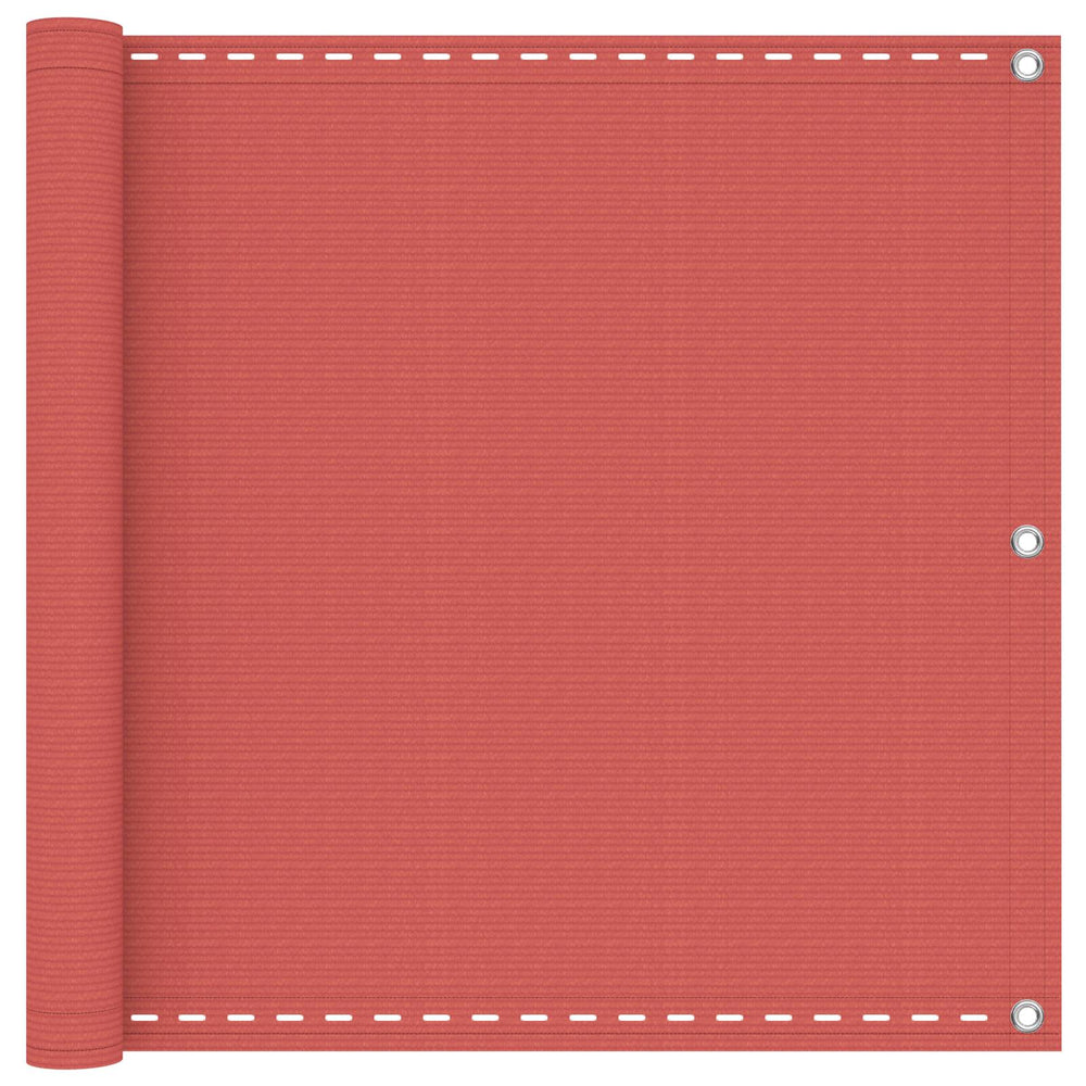 Balkono Ekranas Terakotos 90 x 1000 cm HDPE ir aliuminis