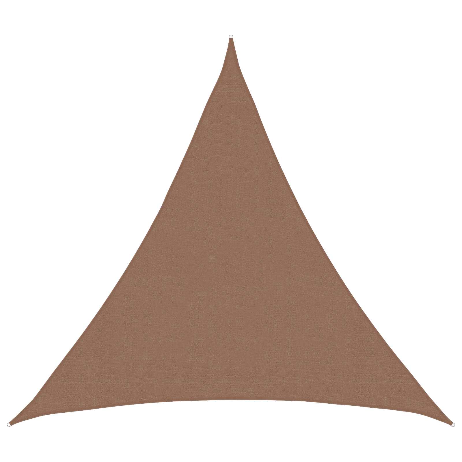 Saulės šešėlio audinys Taupe 2 x 2 x 2 m HDPE