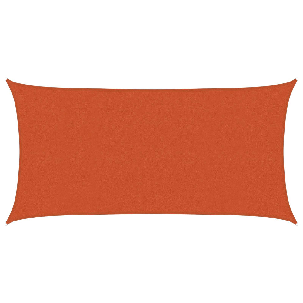 Saulės šešėlio audinys Oranžinė 2,5 x 6 m HDPE