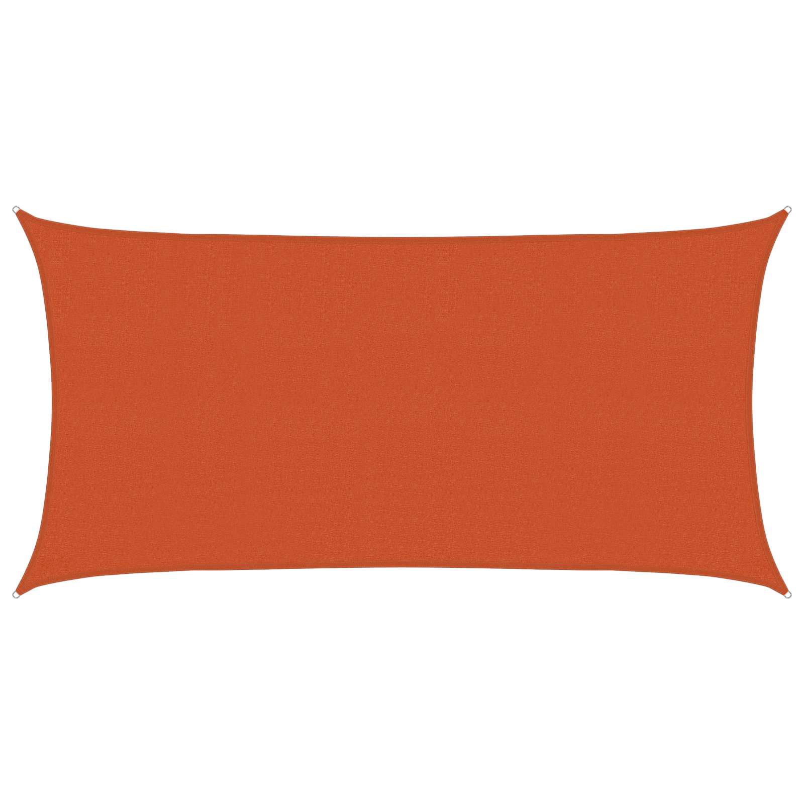 Saulės šešėlio audinys Oranžinė 2,5 x 6 m HDPE