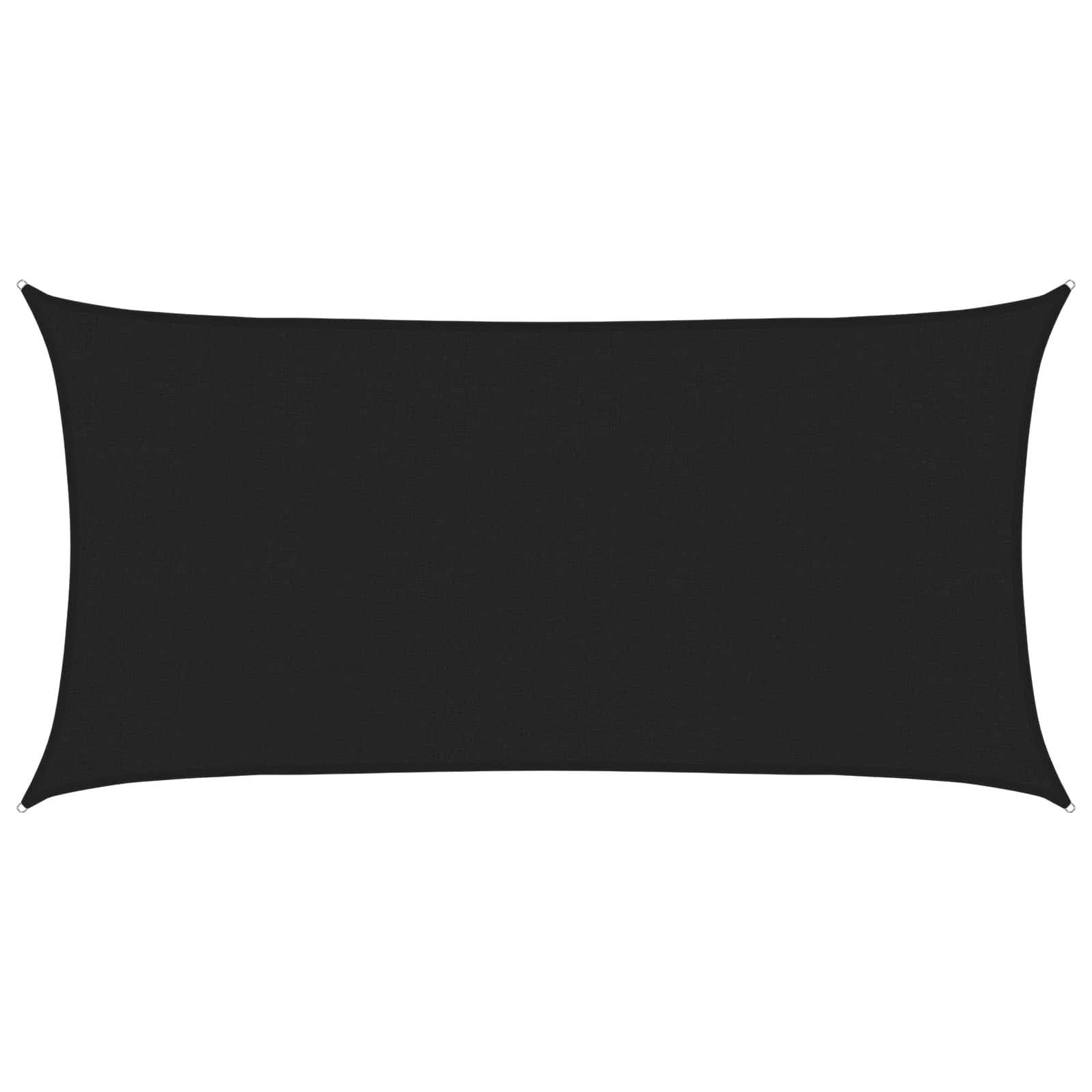 Saulės šešėlio audinys Juoda 2,5 x 6 m HDPE