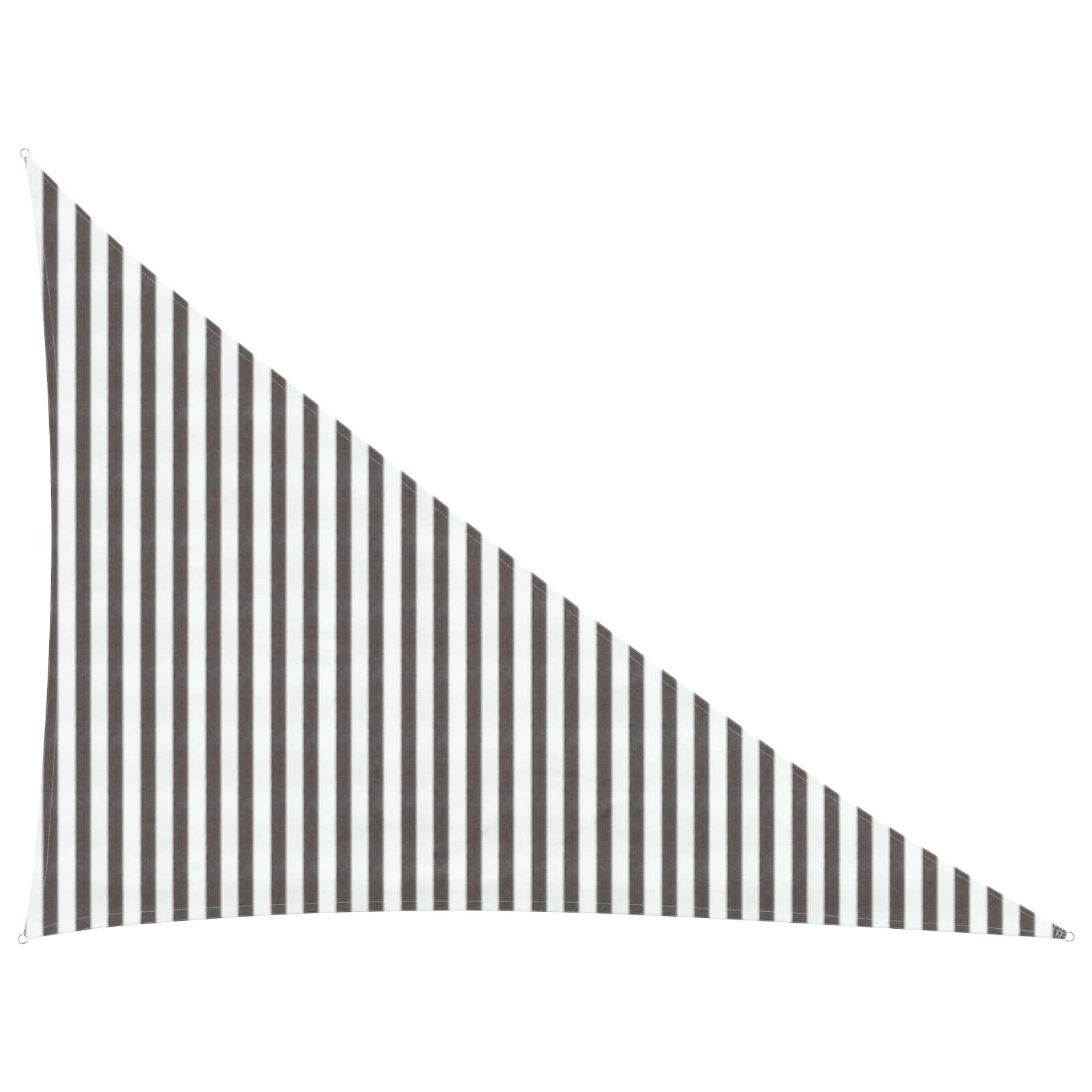 Saulės šešėlio audinys Šviesiai pilka ir balta. 3 x 4 x 5 m
