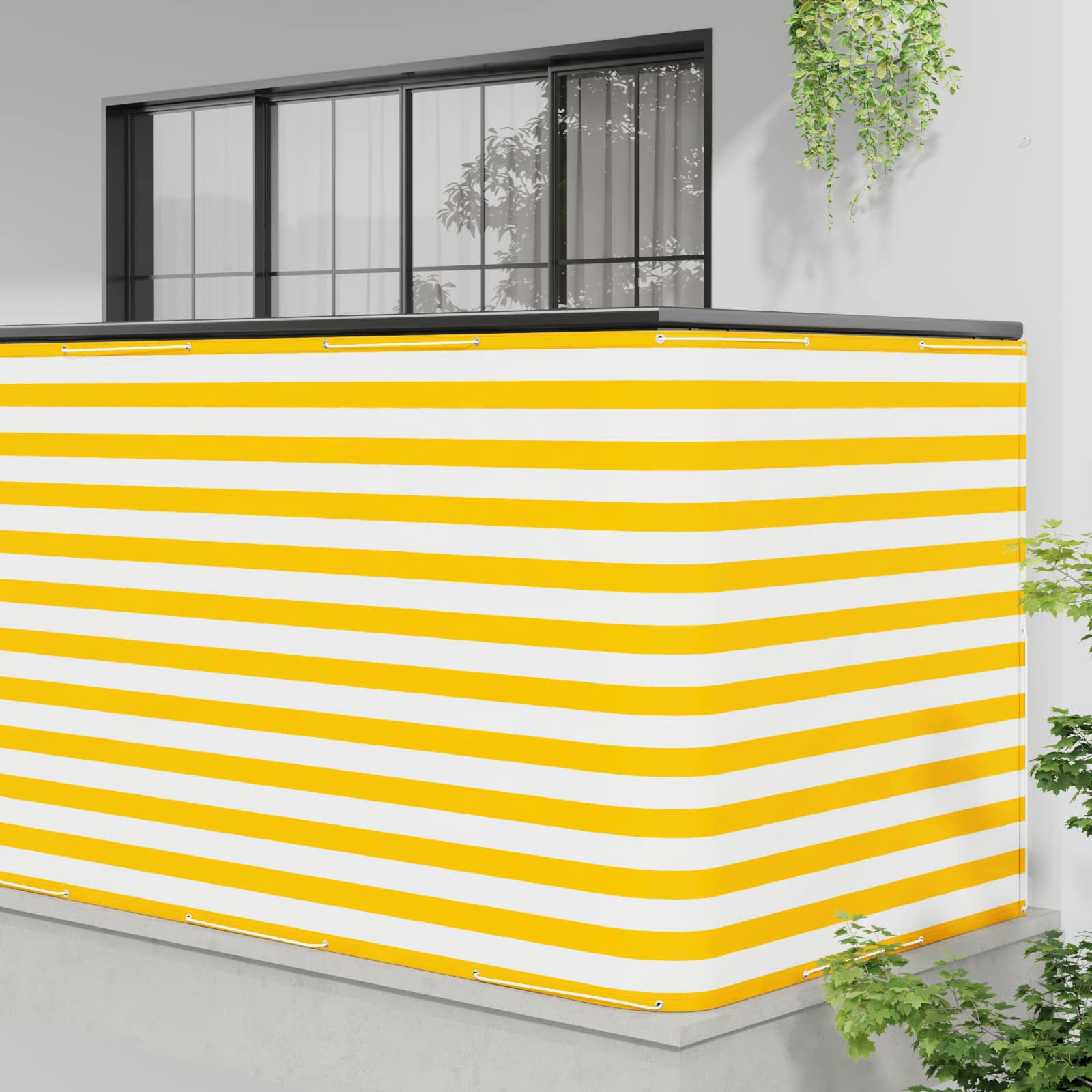 Balkono privatumo ekranas 150 x 500 cm Audinys su PU danga