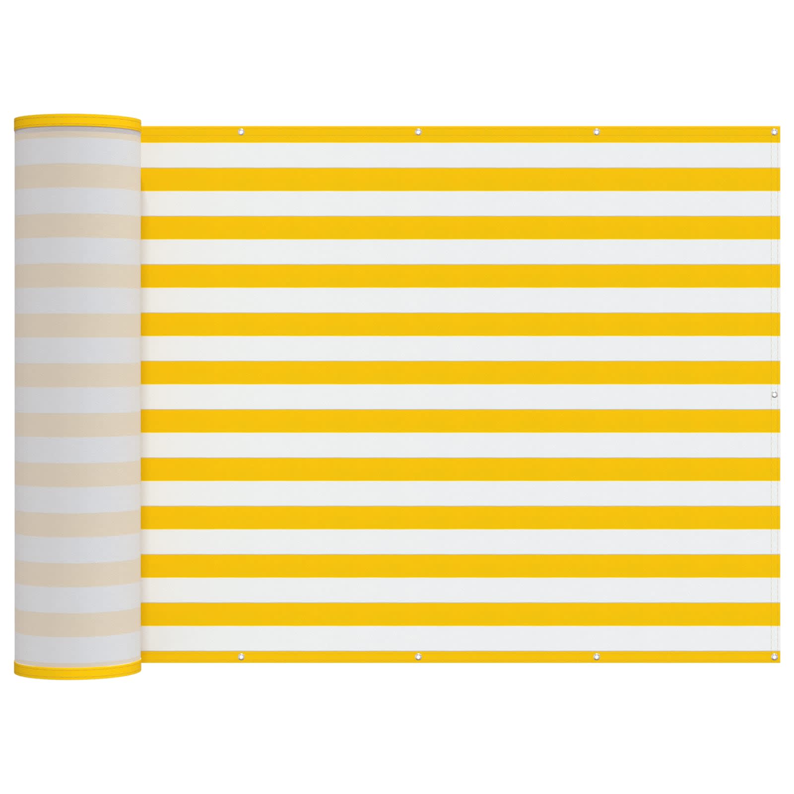 Balkono privatumo ekranas 200 x 400 cm Audinys su PU danga