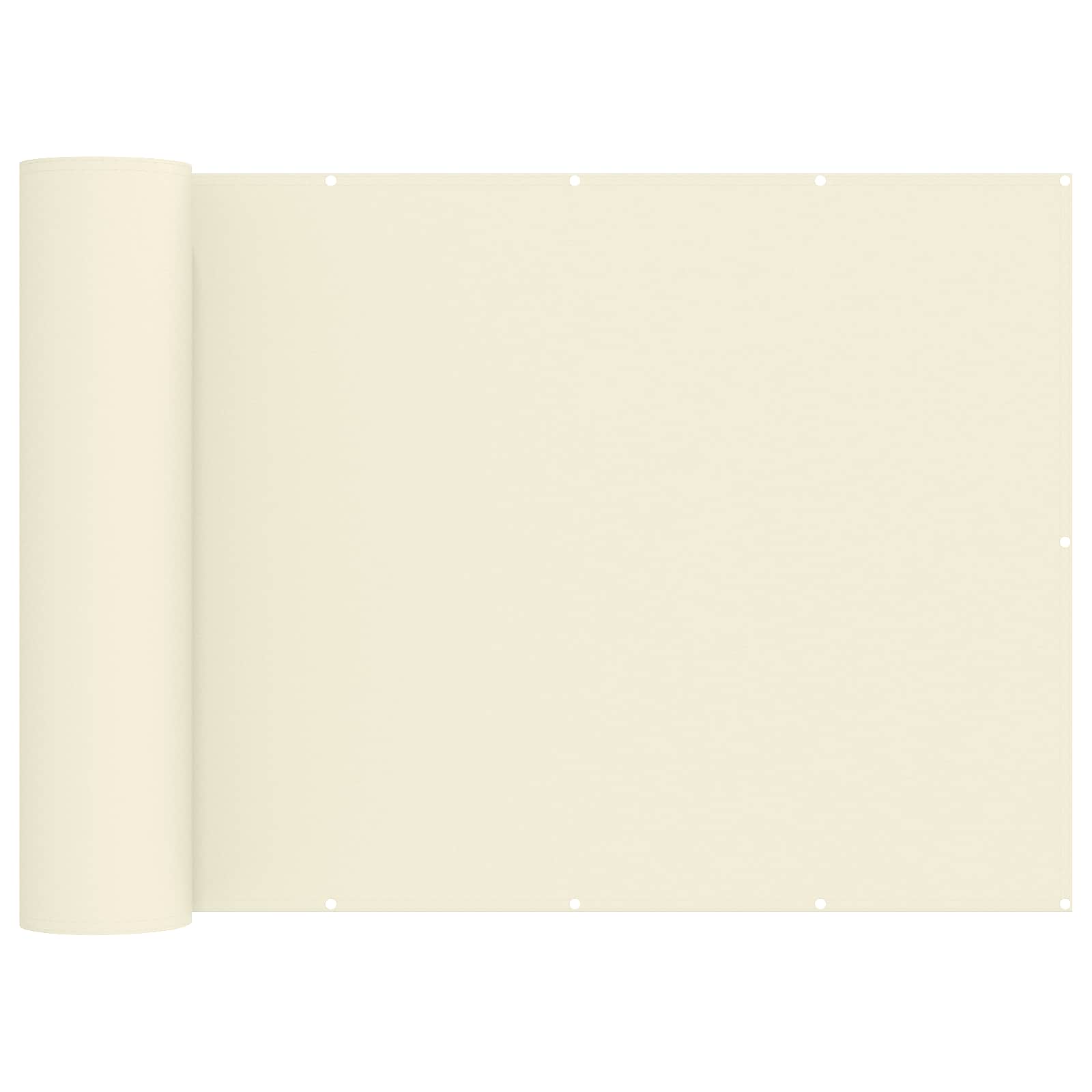 Balkono privatumo ekranas 180 x 200 cm Audinys su PU danga