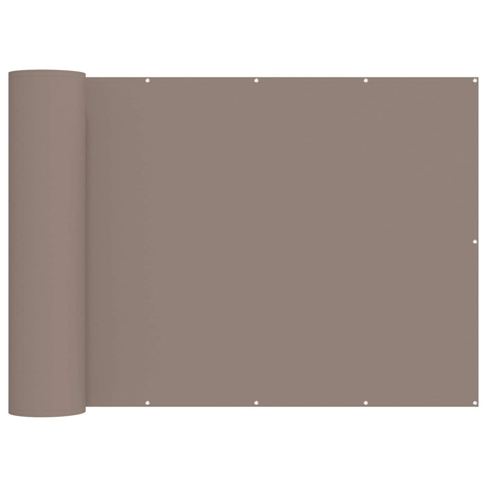 Balkono privatumo ekranas 150 x 600 cm Audinys su PU danga