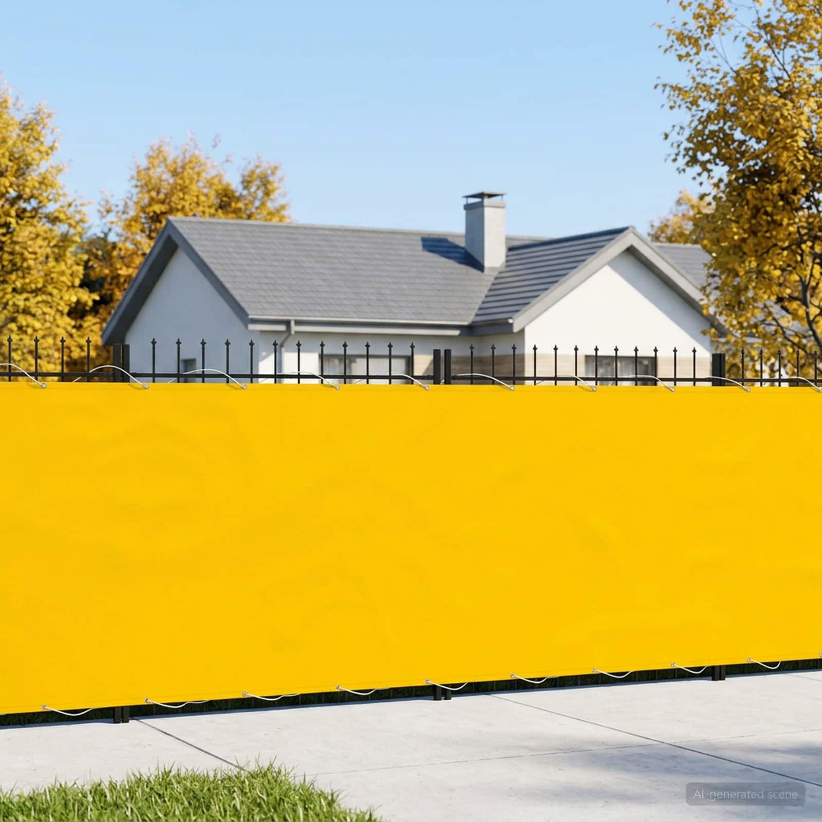 Balkono privatumo ekranas 180 x 500 cm Audinys su PU danga