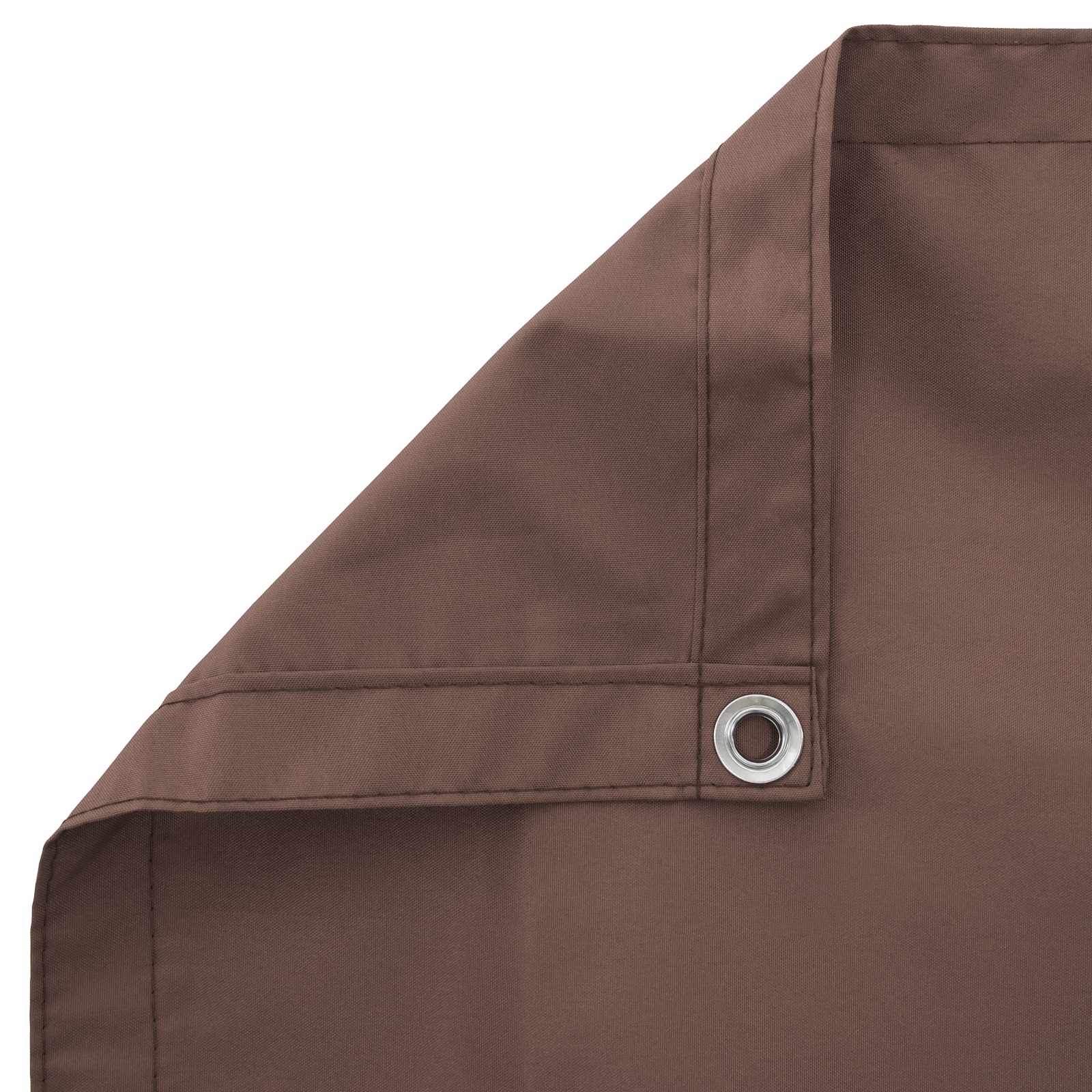 Balkono privatumo ekranas 150 x 500 cm Audinys su PU danga Ruda