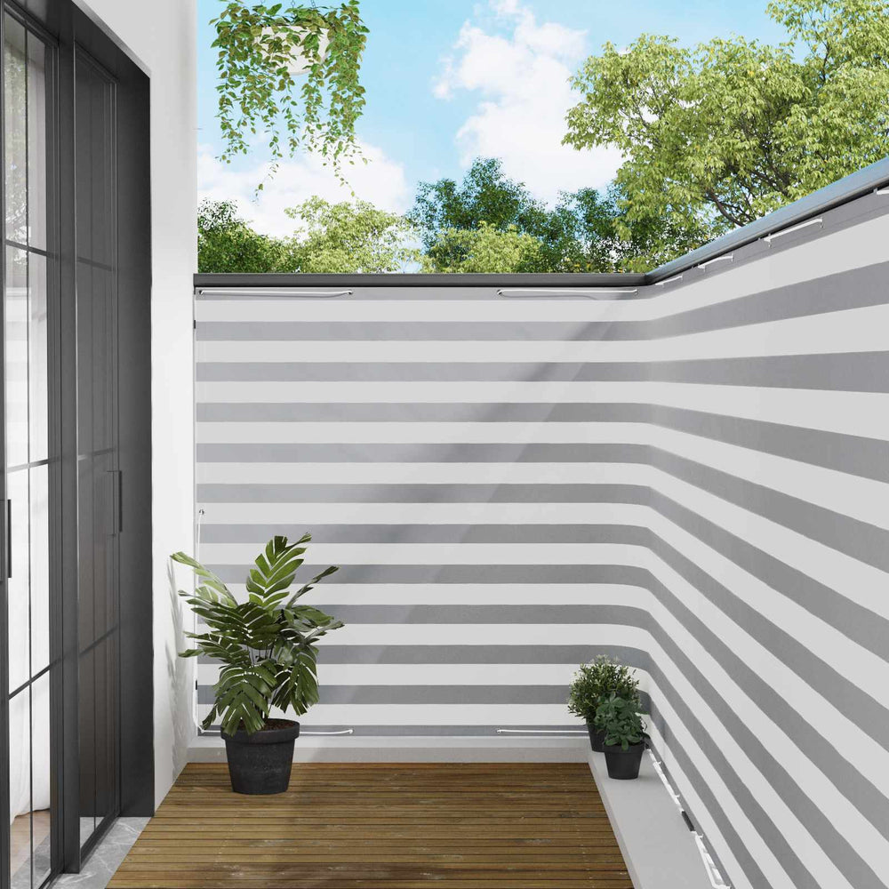 Balkono privatumo ekranas 150 x 1000 cm Audinys su PU danga