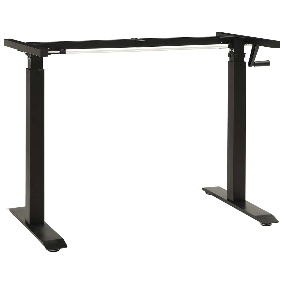 Stalas Juoda ir Tamsiai Ruda 120 x 60 cm Kietas ąžuolo medis