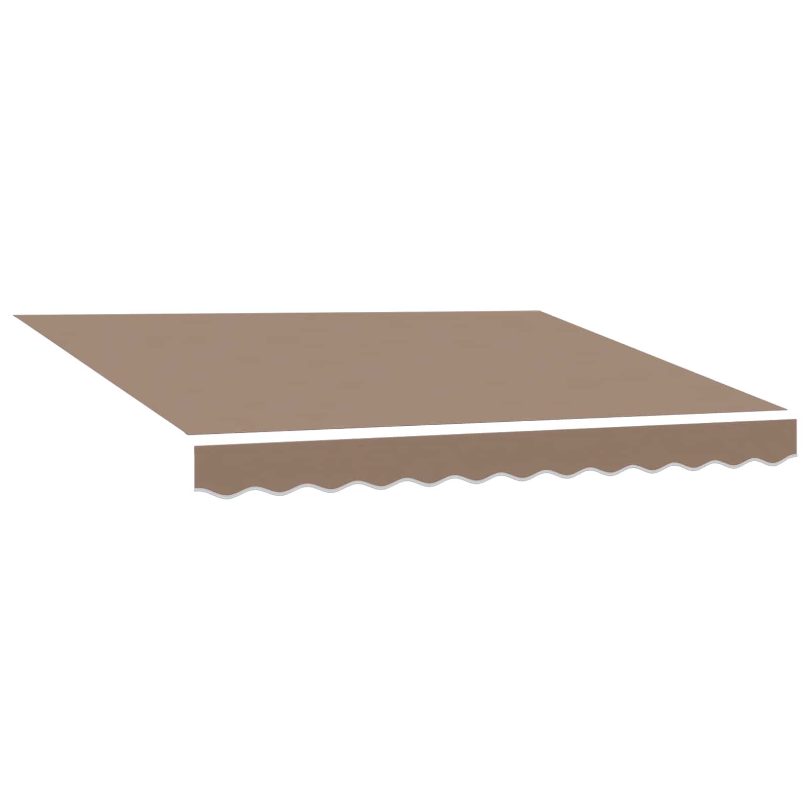 Ištraukiama markizė Taupe 2,5 x 2 m Poliesteris ir aliuminis