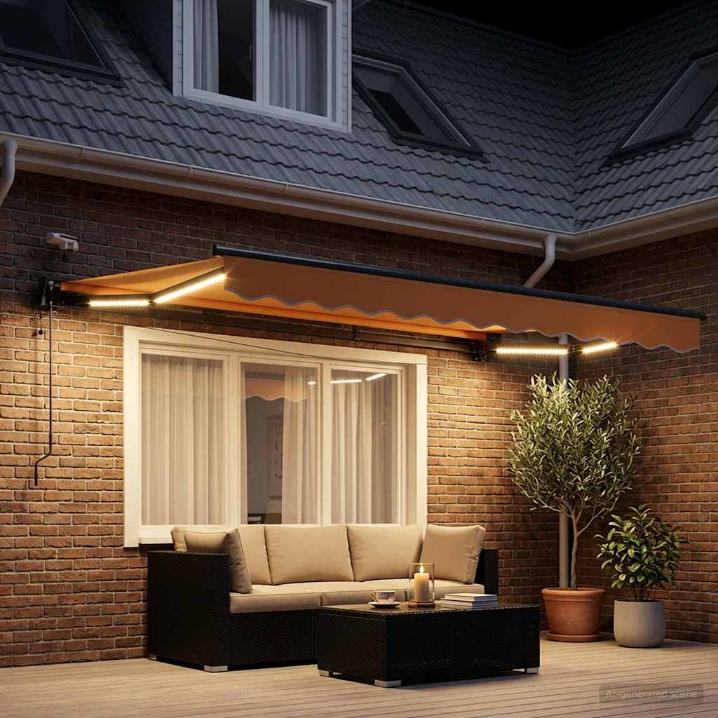 Elektrinė ištraukiama pavėsinė Smėlio 2,5 x 2 m