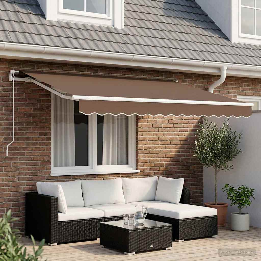Ištraukiama markizė Taupe 3 x 2 m audinys